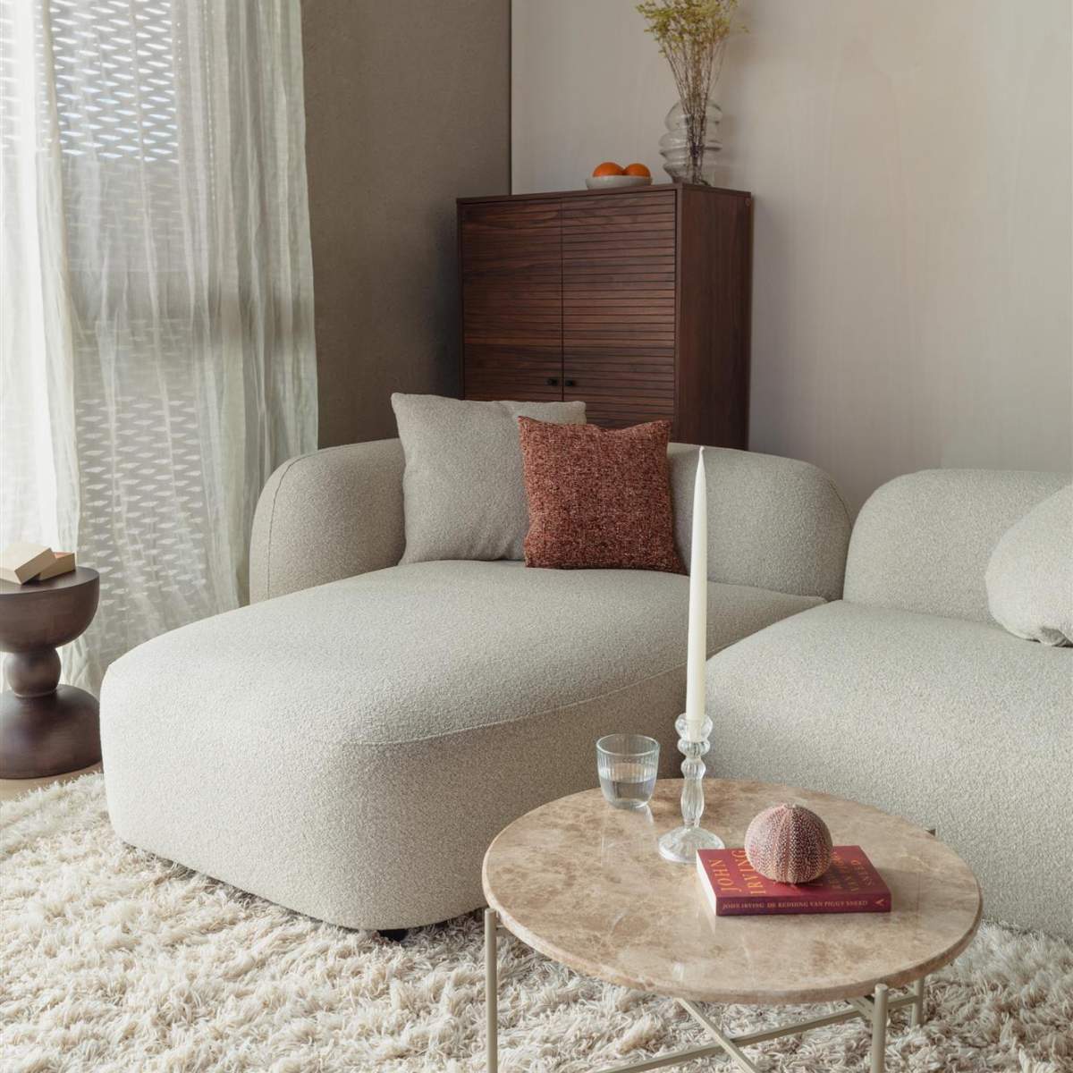 Beau&Co Sofa Perry Chaise Longue