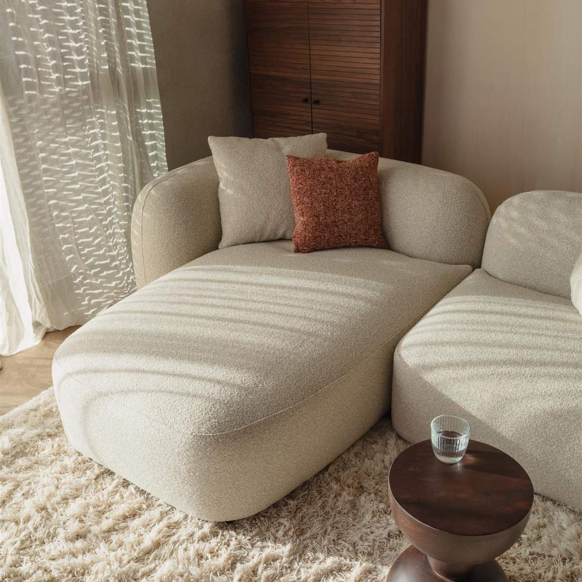 Beau&Co Sofa Perry Chaise Longue