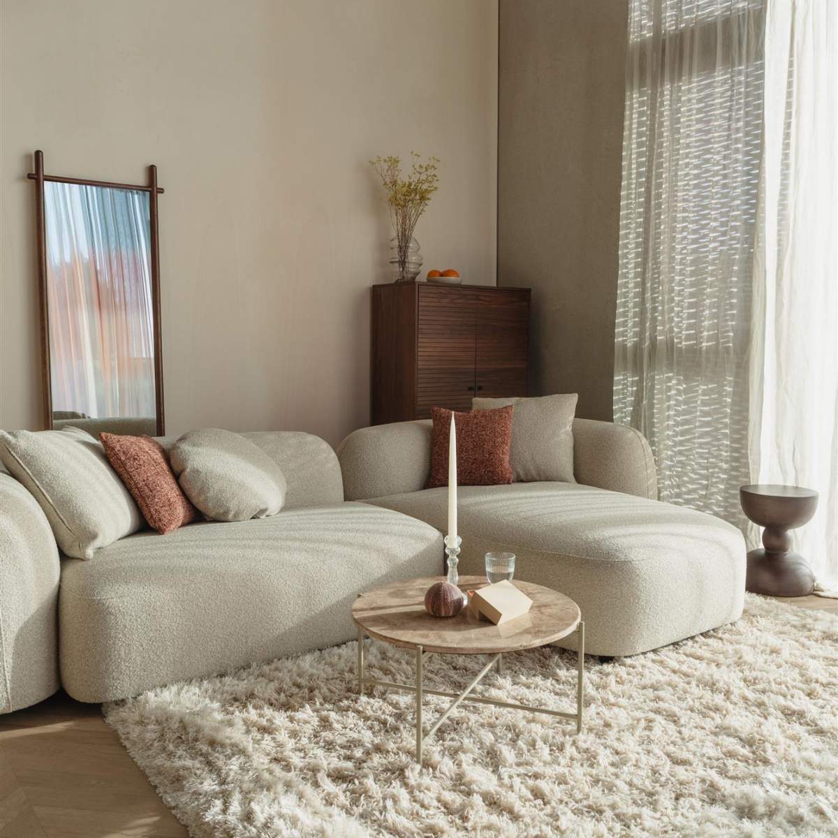 Beau&Co Sofa Perry Chaise Longue
