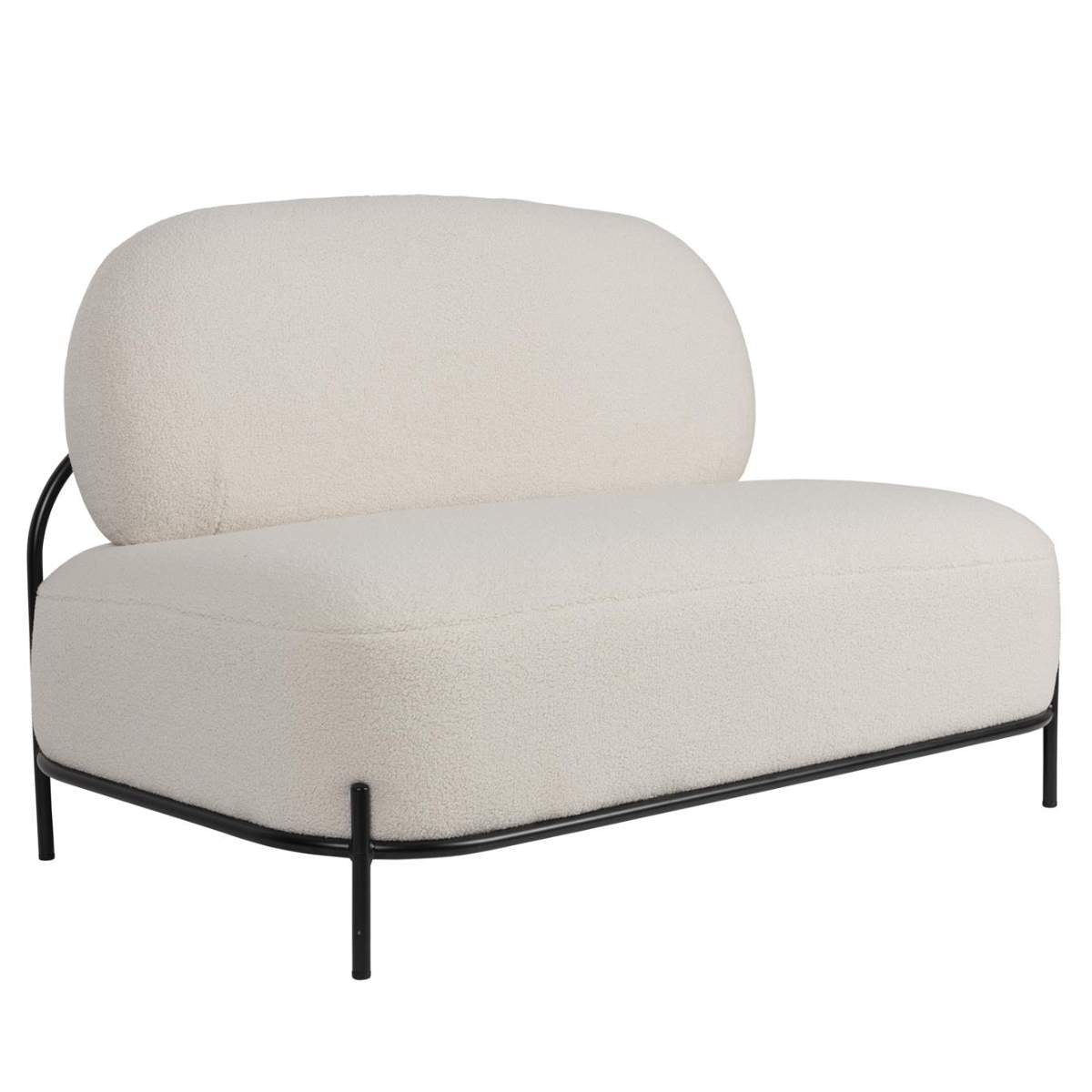 Beau&Co Sofa Polly Teddy Ivory