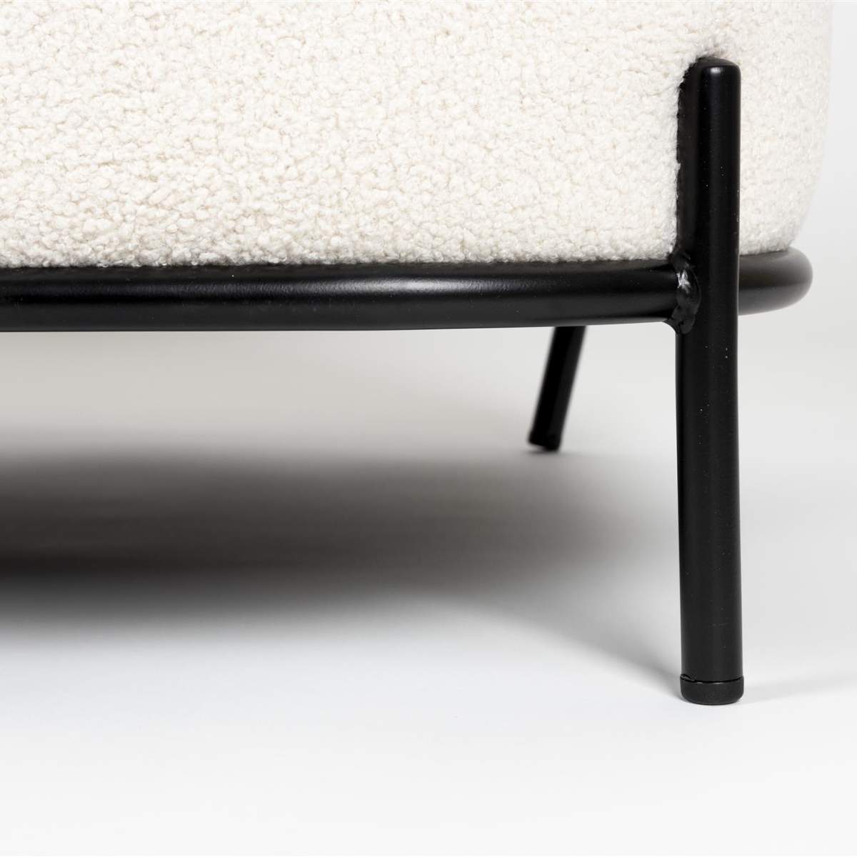 Beau&Co Sofa Polly Teddy Ivory