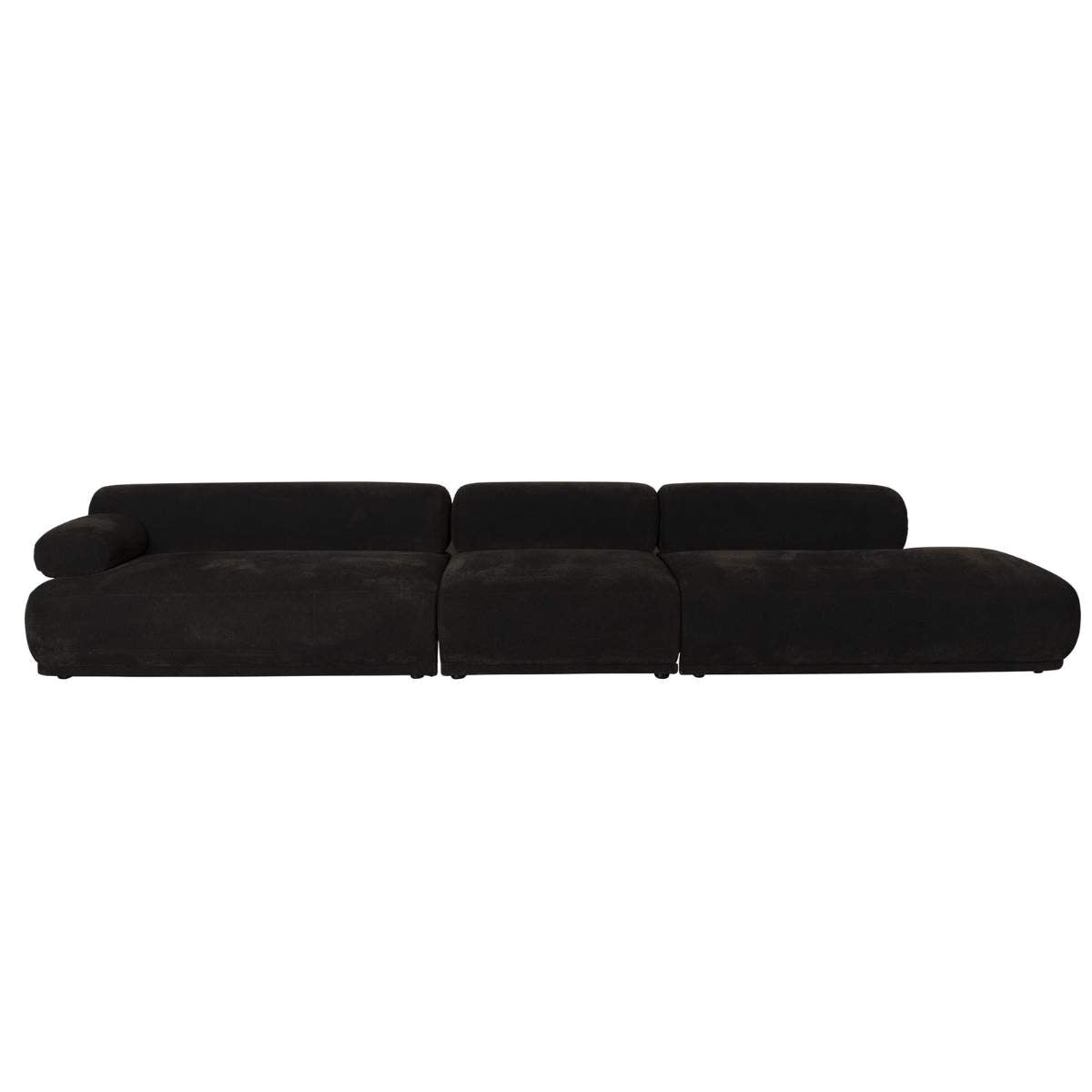 Zuiver Sofa Rembrandt 4,5-Seater Right Dark Brown