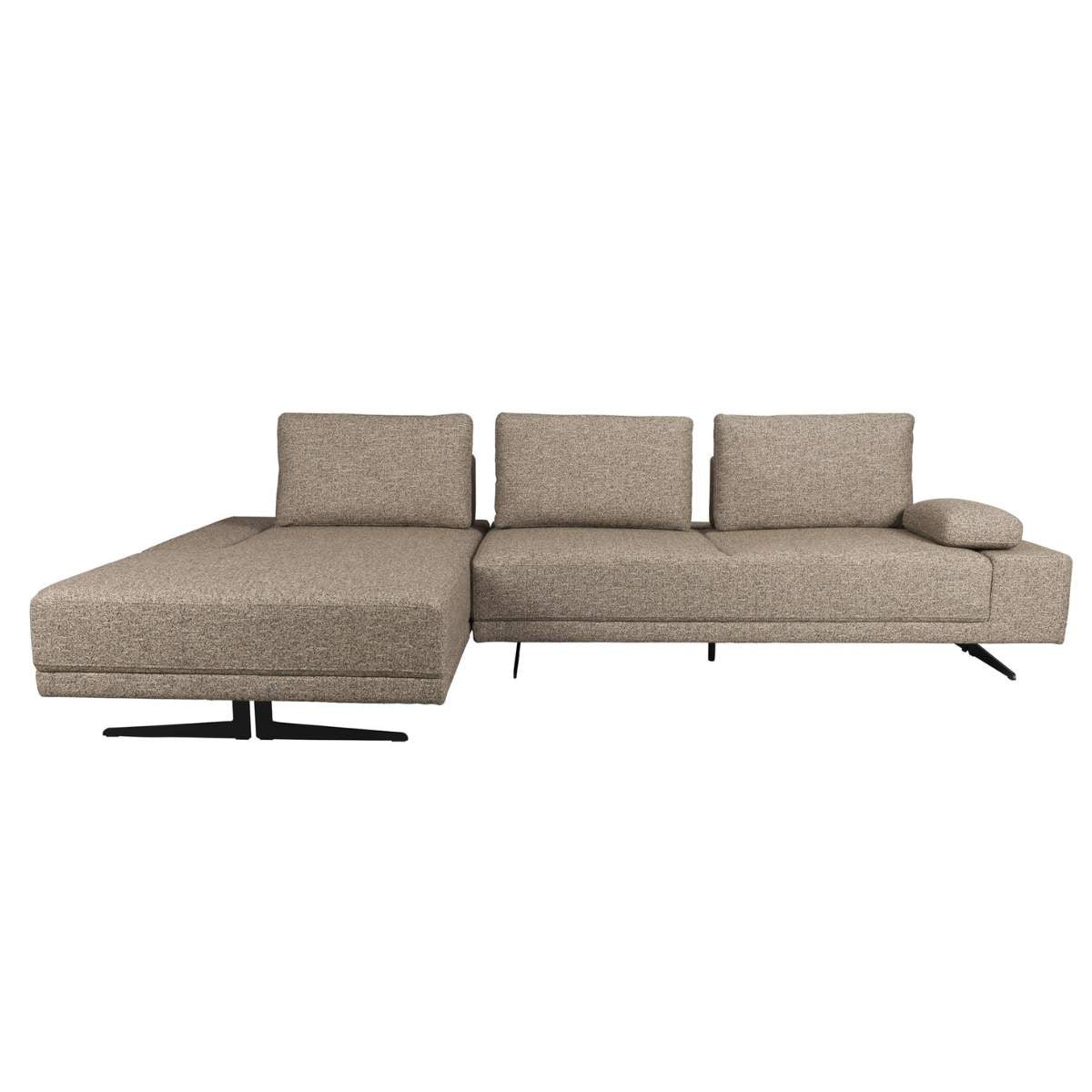 Dutch Bone Sofa Shelly Cinnamon Chaise Longue