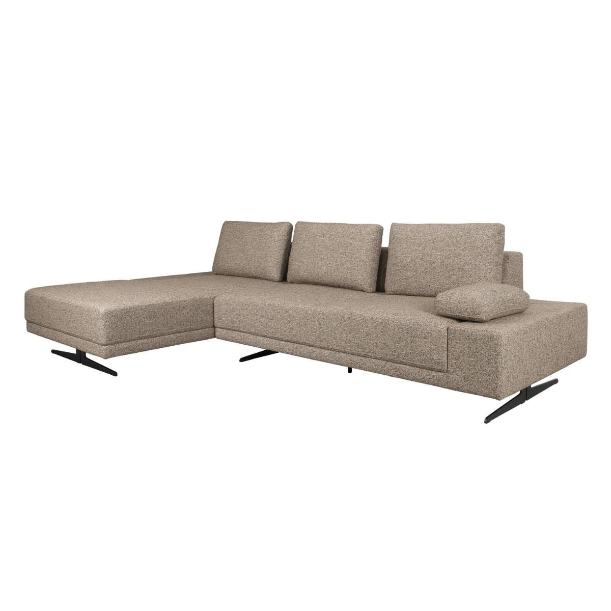 Dutch Bone Sofa Shelly Cinnamon Chaise Longue
