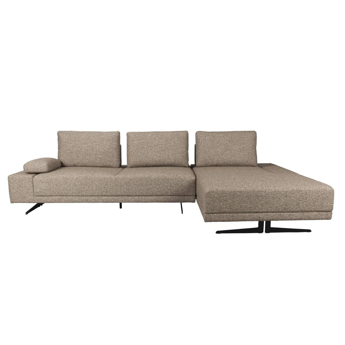 Dutch Bone Sofa Shelly Cinnamon Chaise Longue