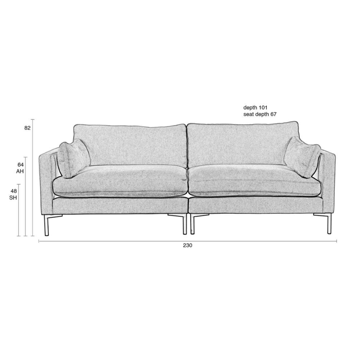 Beau&Co Sofa Summer