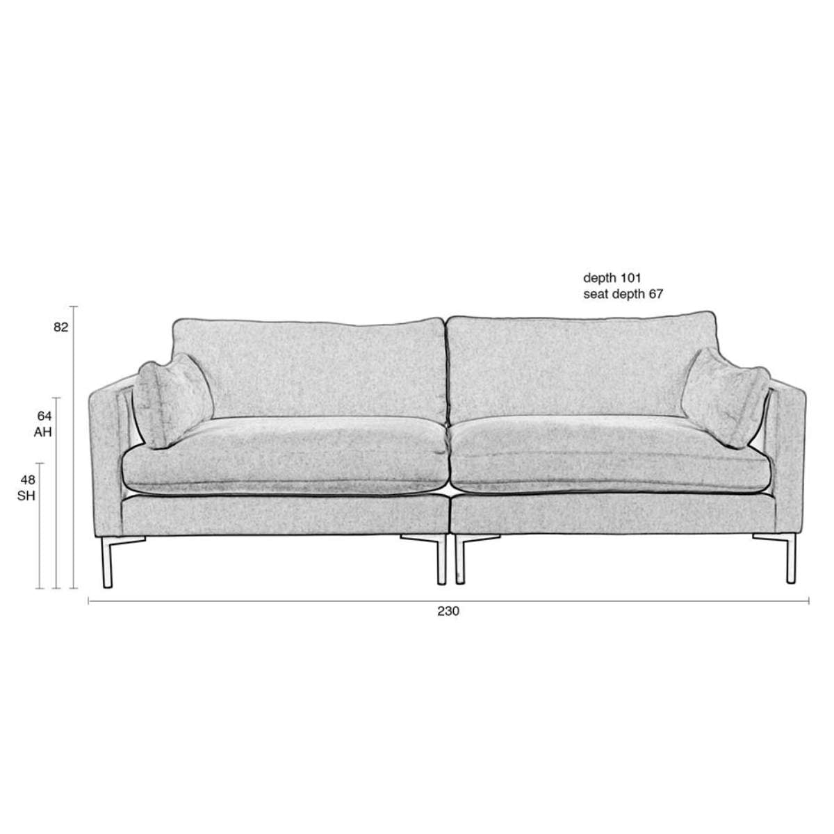 Zuiver Sofa Summer