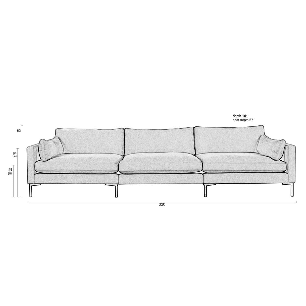 Zuiver Sofa Summer
