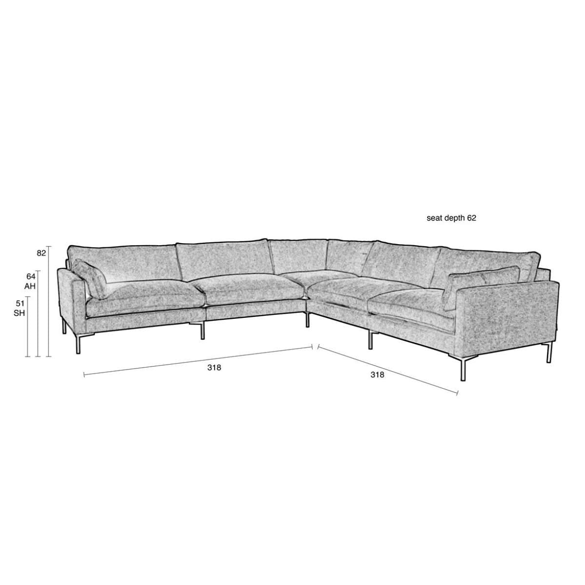 Zuiver Sofa Summer