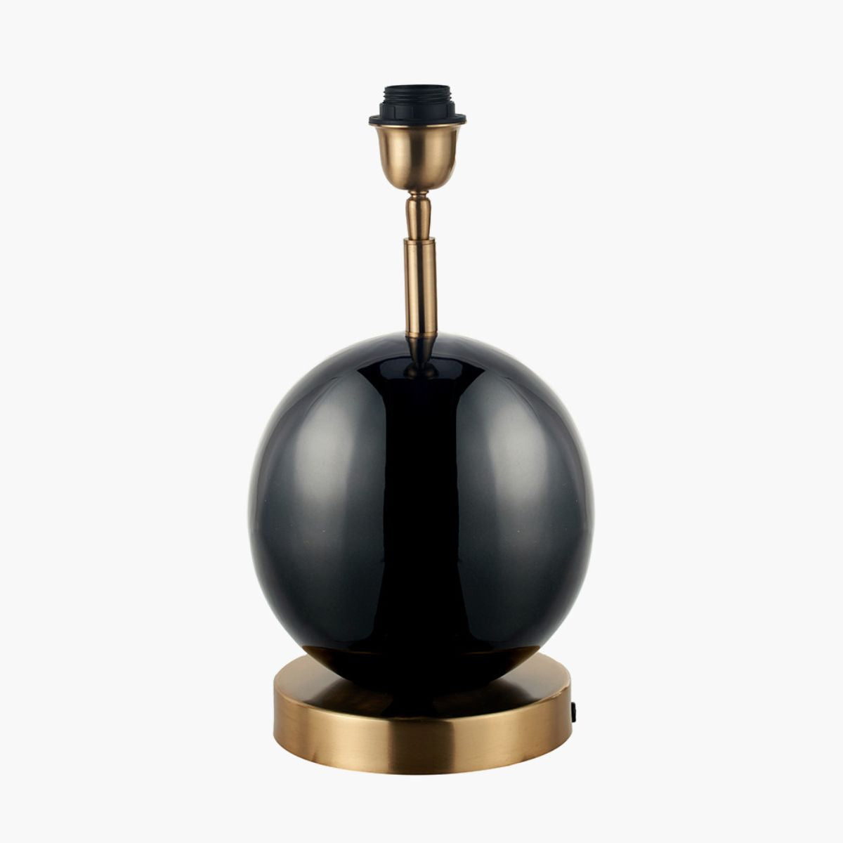 Pacific Lifestyle Sofia Black and Gold Enamel Table Lamp Base