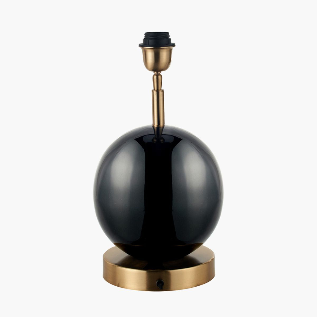 Pacific Lifestyle Sofia Black and Gold Enamel Table Lamp Base