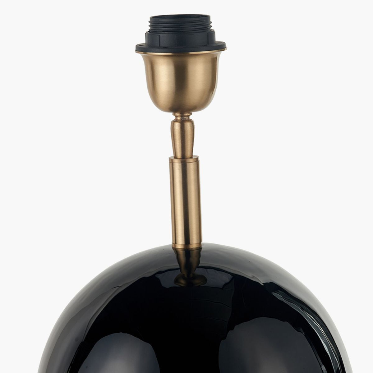 Pacific Lifestyle Sofia Black and Gold Enamel Table Lamp Base