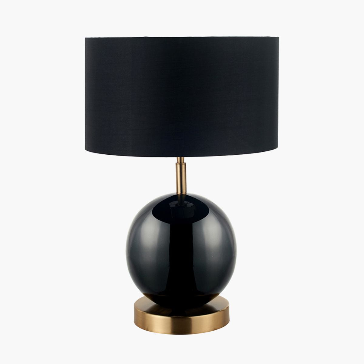 Pacific Lifestyle Sofia Black and Gold Enamel Table Lamp Base