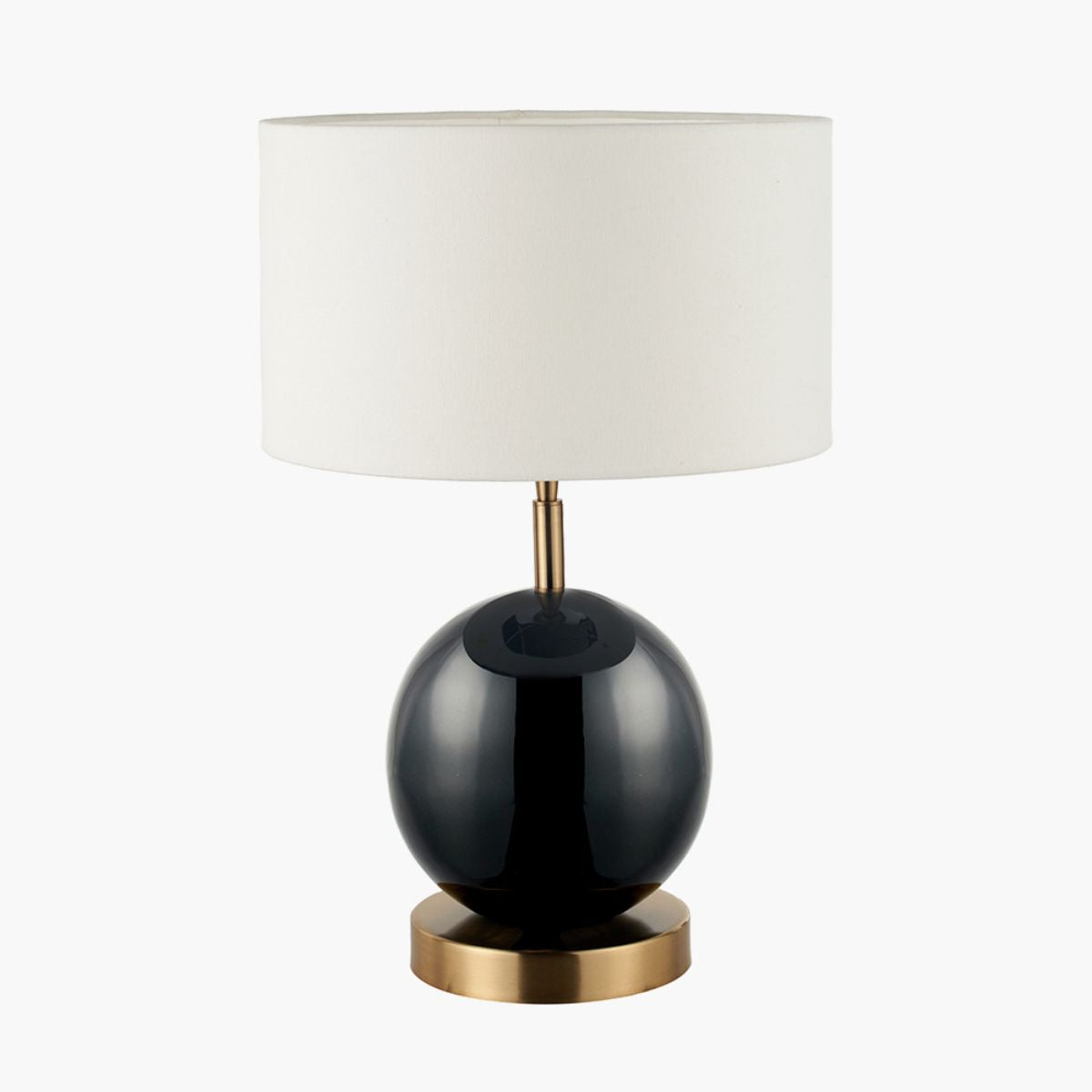 Pacific Lifestyle Sofia Black and Gold Enamel Table Lamp Base