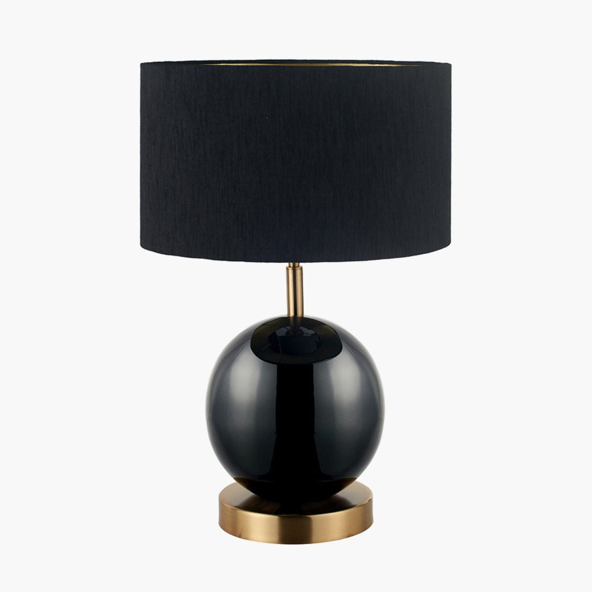 Pacific Lifestyle Sofia Black and Gold Enamel Table Lamp Base