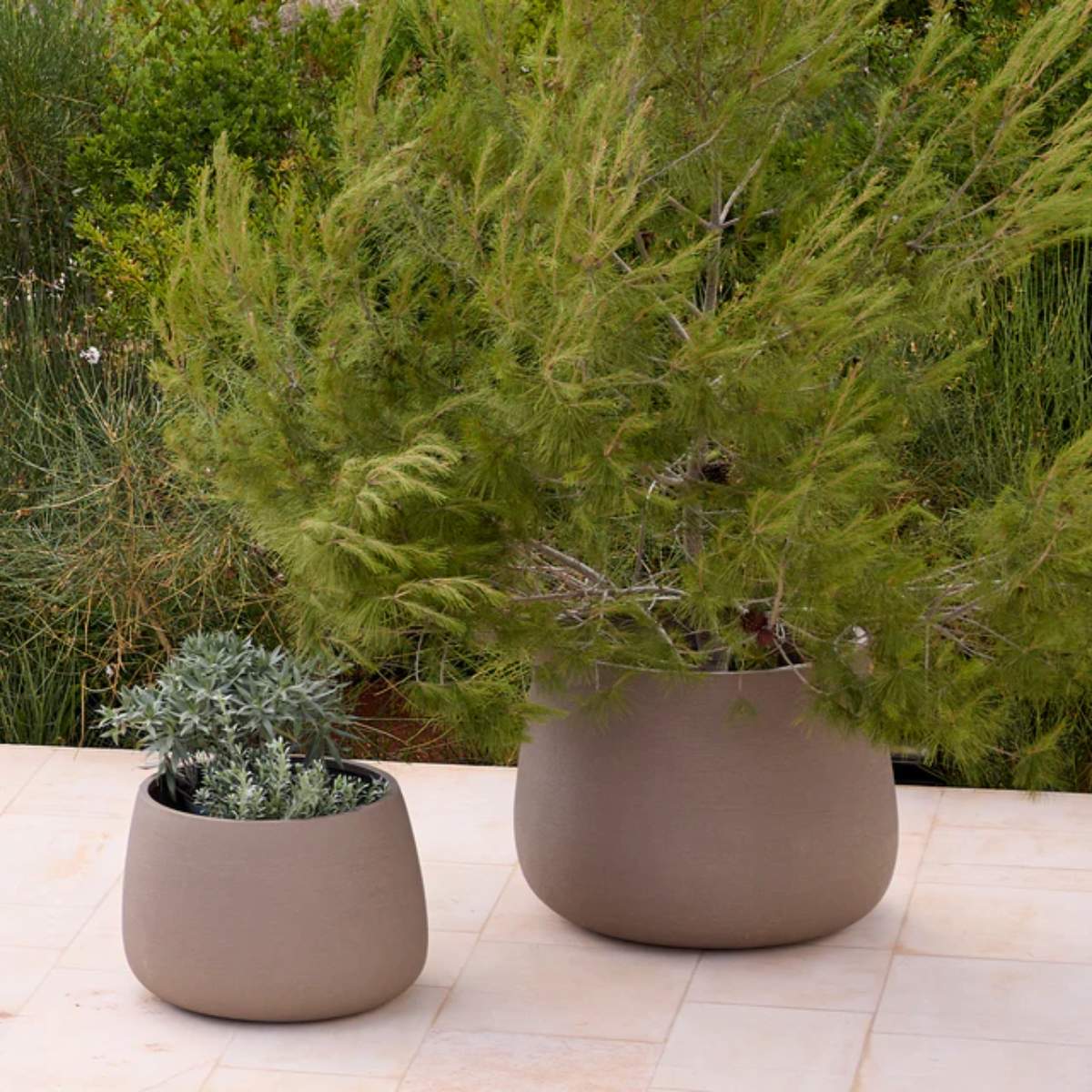Cane-line Soil Planter Round, Medium