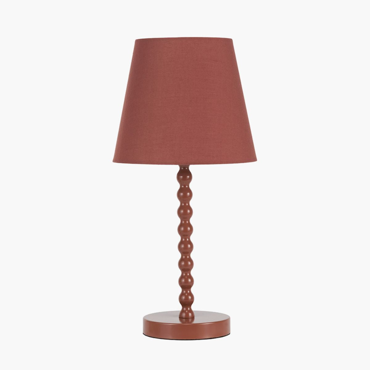 Pacific Lifestyle Sophia Terracotta Metal Bobble Table Lamp