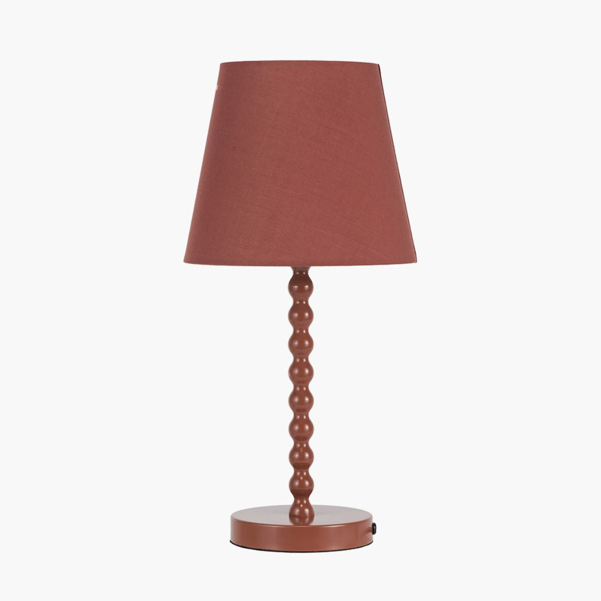 Pacific Lifestyle Sophia Terracotta Metal Bobble Table Lamp