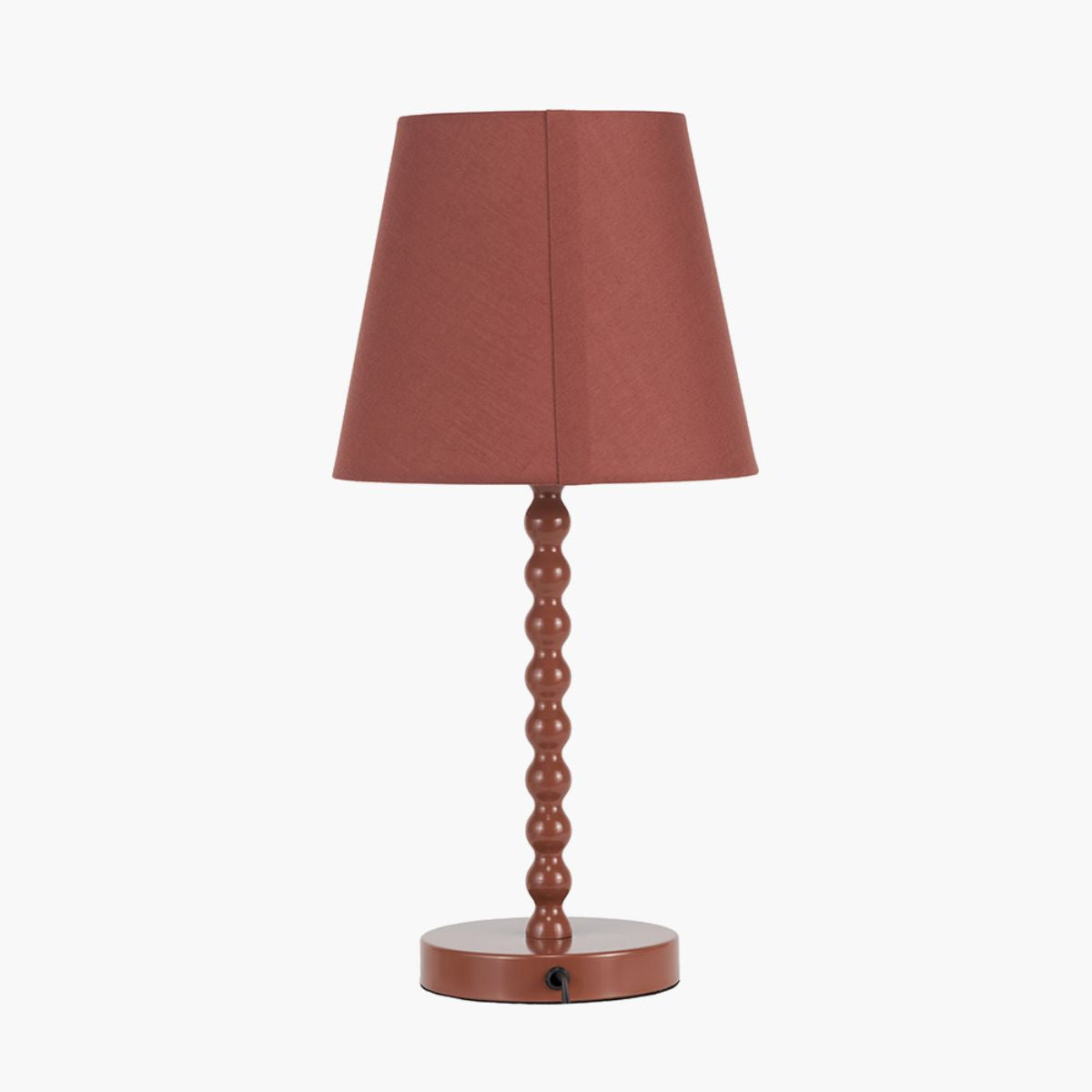 Pacific Lifestyle Sophia Terracotta Metal Bobble Table Lamp