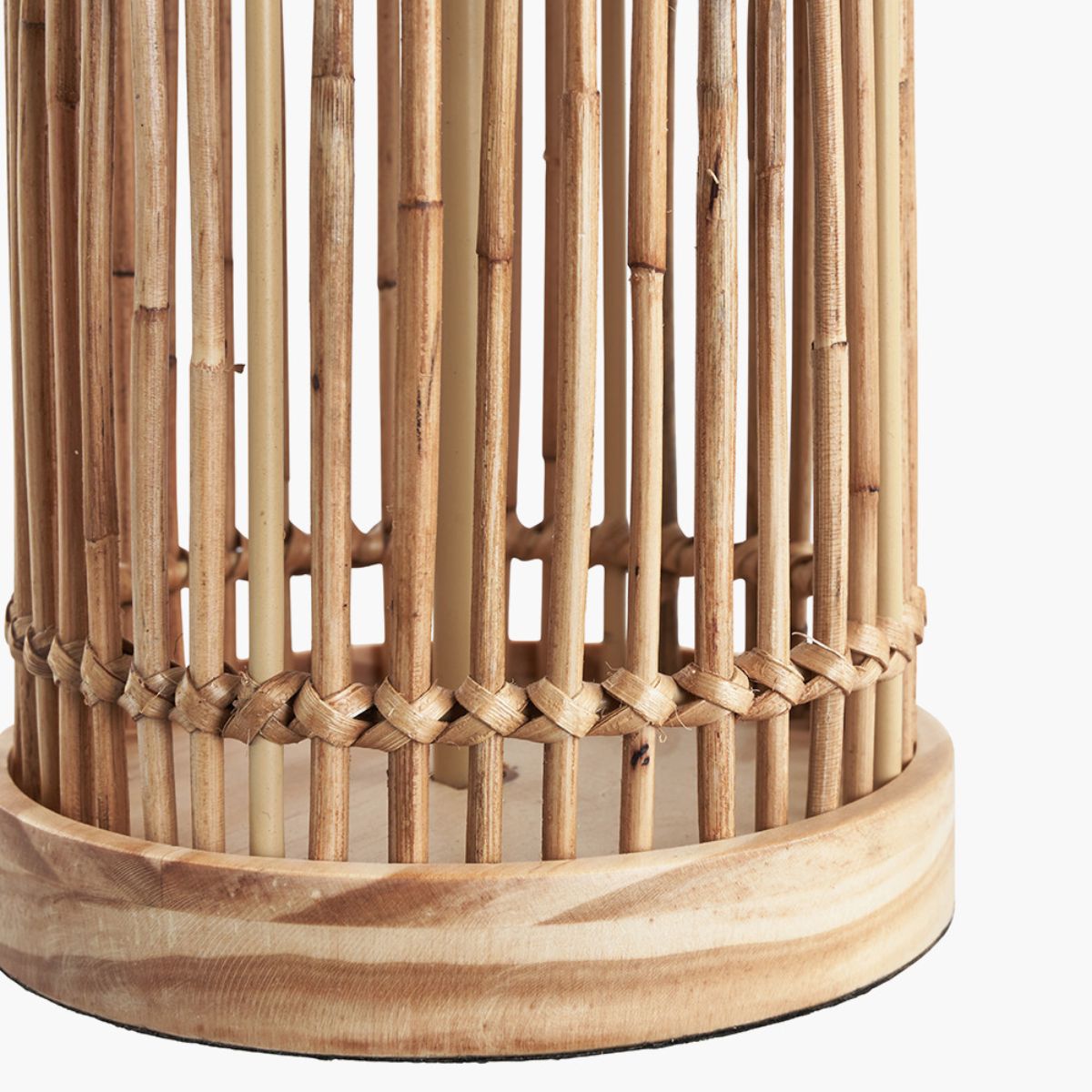 Pacific Lifestyle Sorbus Natural Ribbed Tall Table Lamp