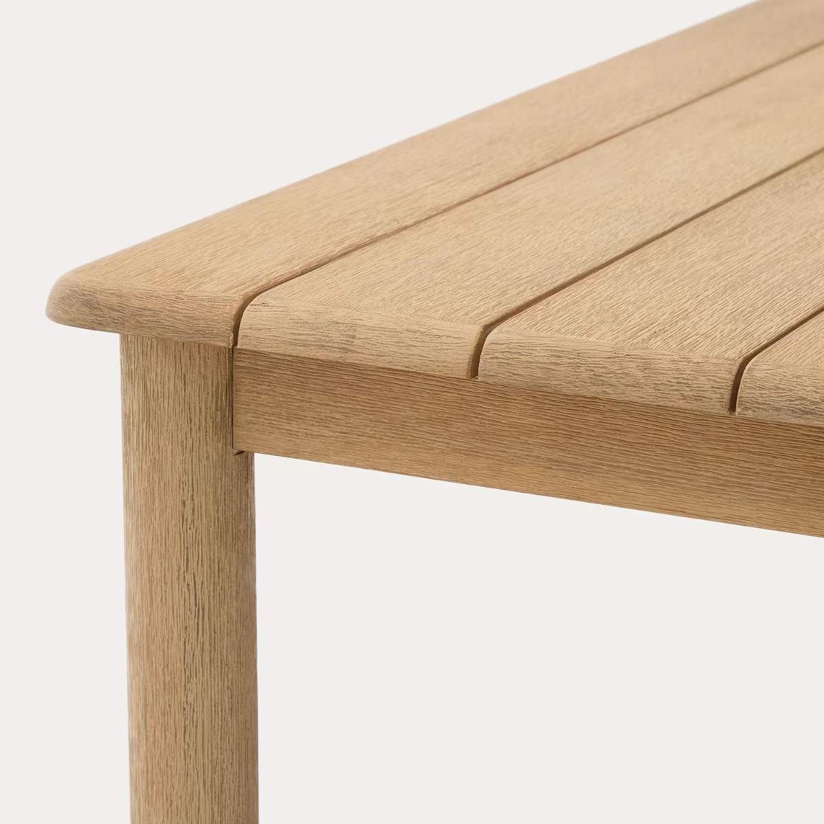 Kave Home Sori table in FSC 100% solid acacia wood 135 x 135cm