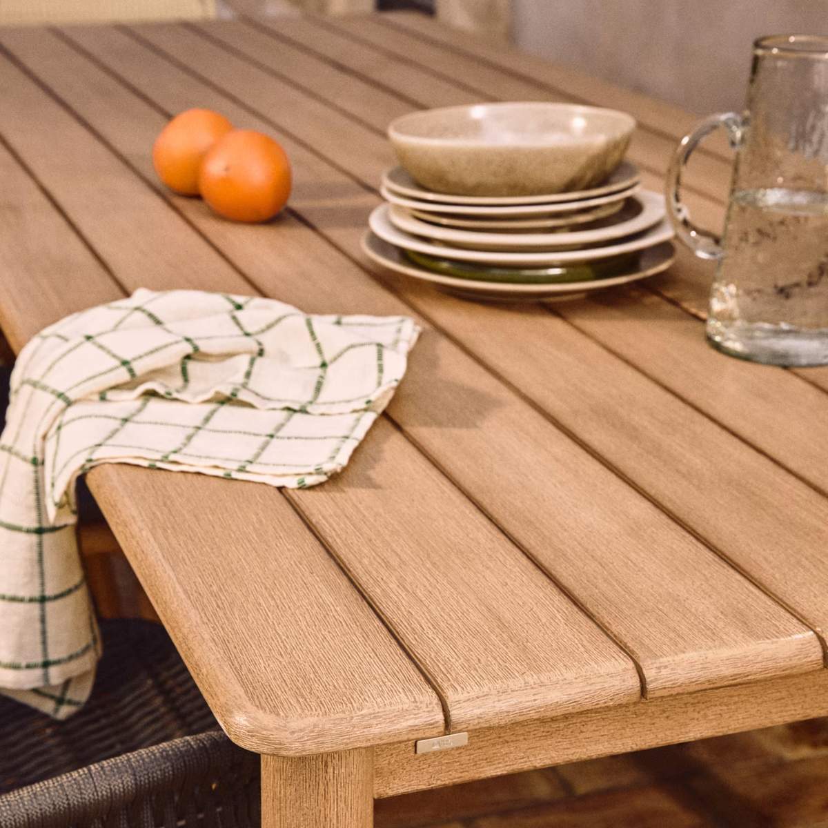 Kave Home Sori table in FSC 100% solid acacia wood 240 x 100cm