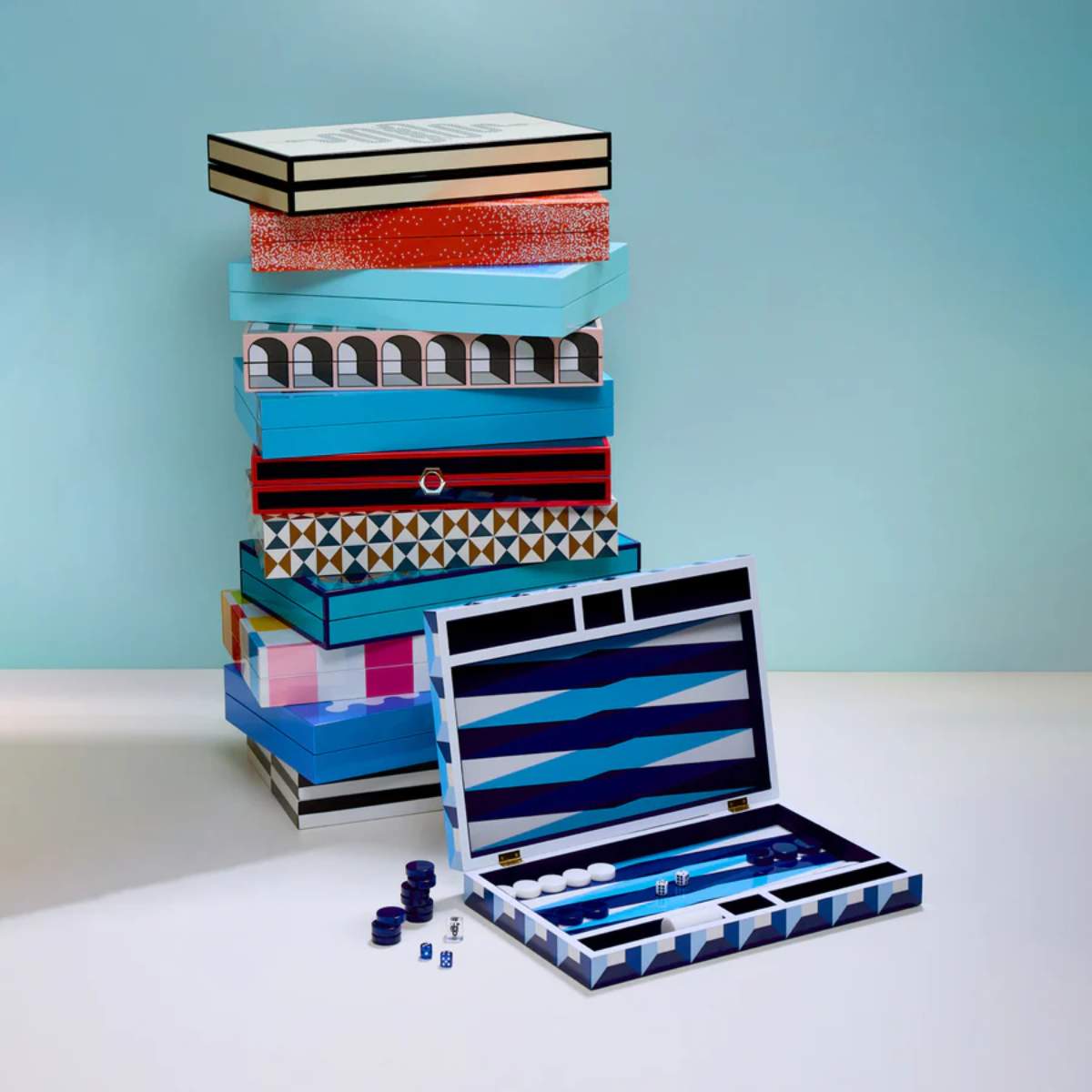 Jonathan Adler Sorrento Backgammon Set