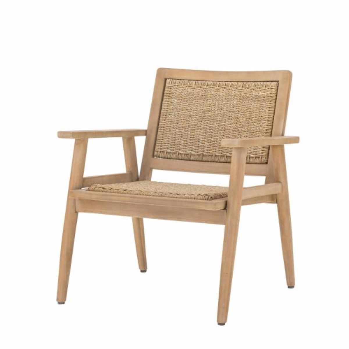 Bloomingville Sorrento Lounge Chair - Natural Acacia Wood