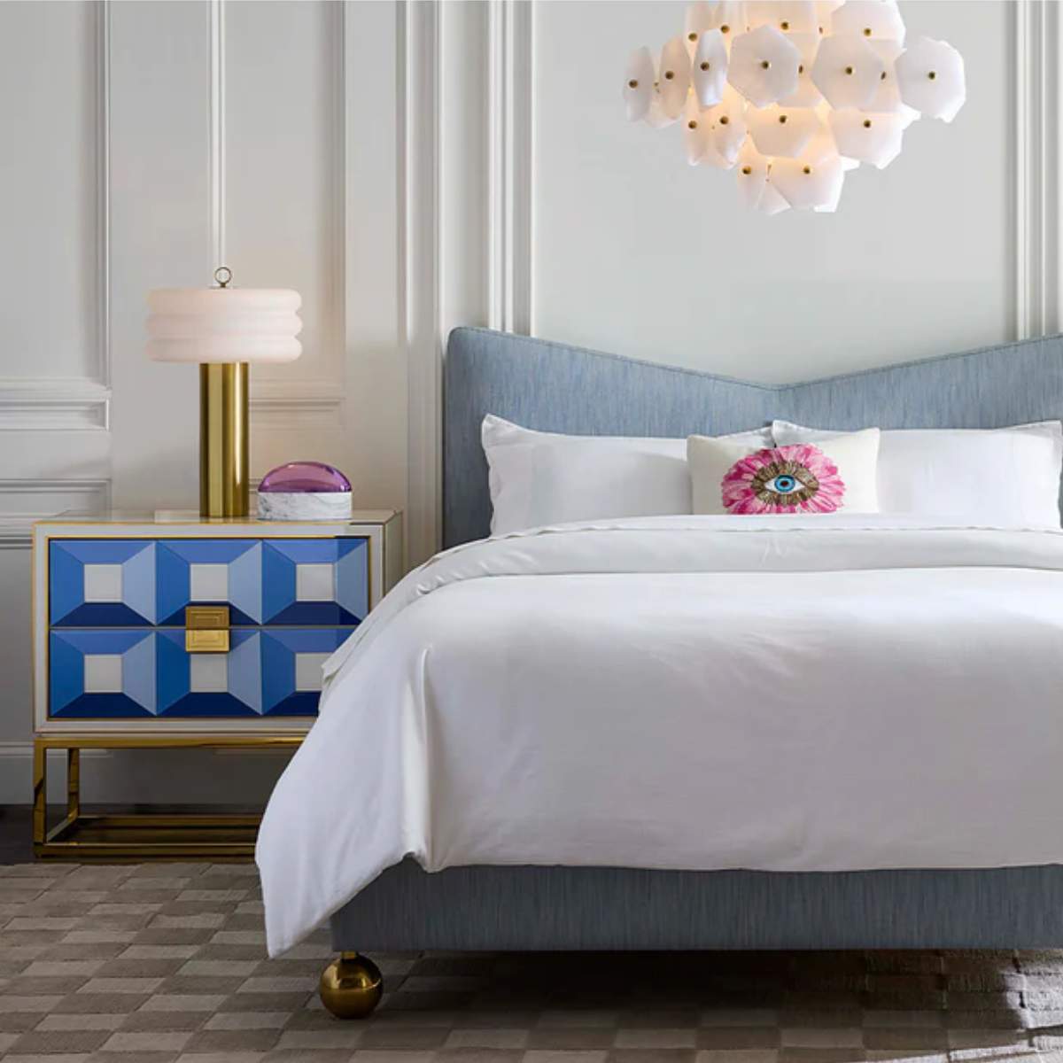 Jonathan Adler Sorrento Two-Drawer End Table
