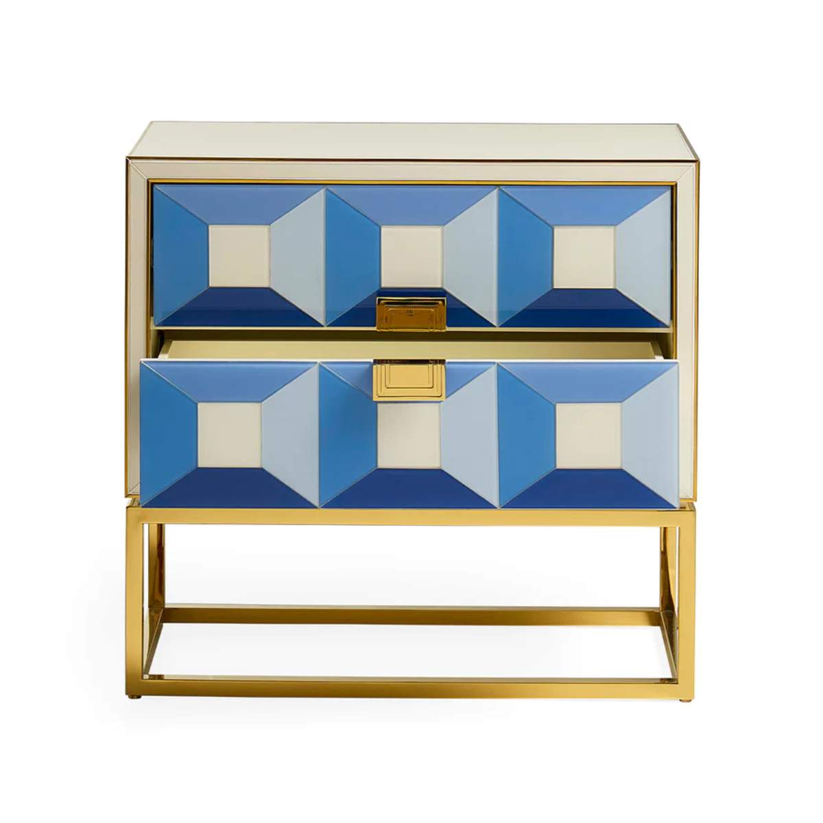 Jonathan Adler Sorrento Two-Drawer End Table