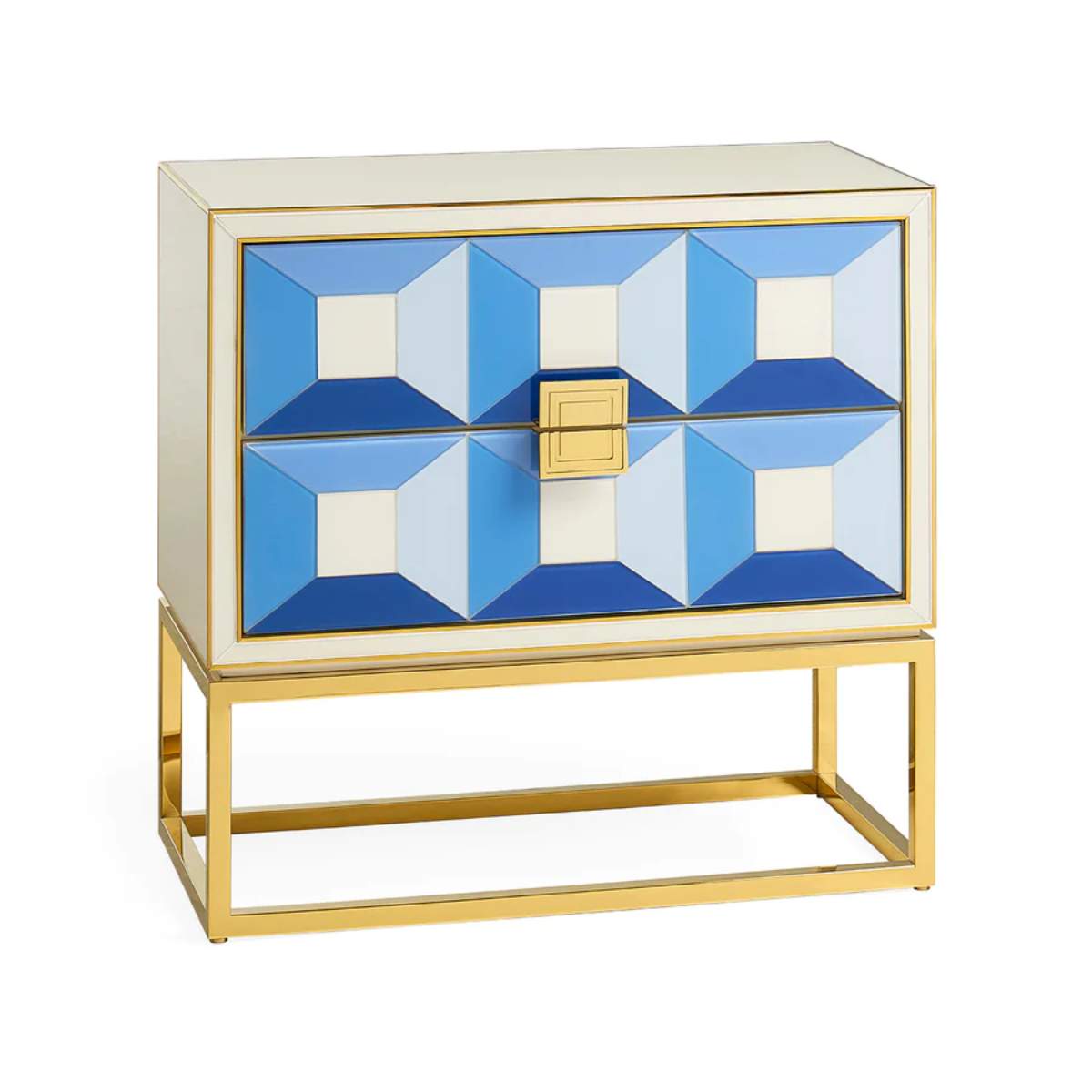 Jonathan Adler Sorrento Two-Drawer End Table