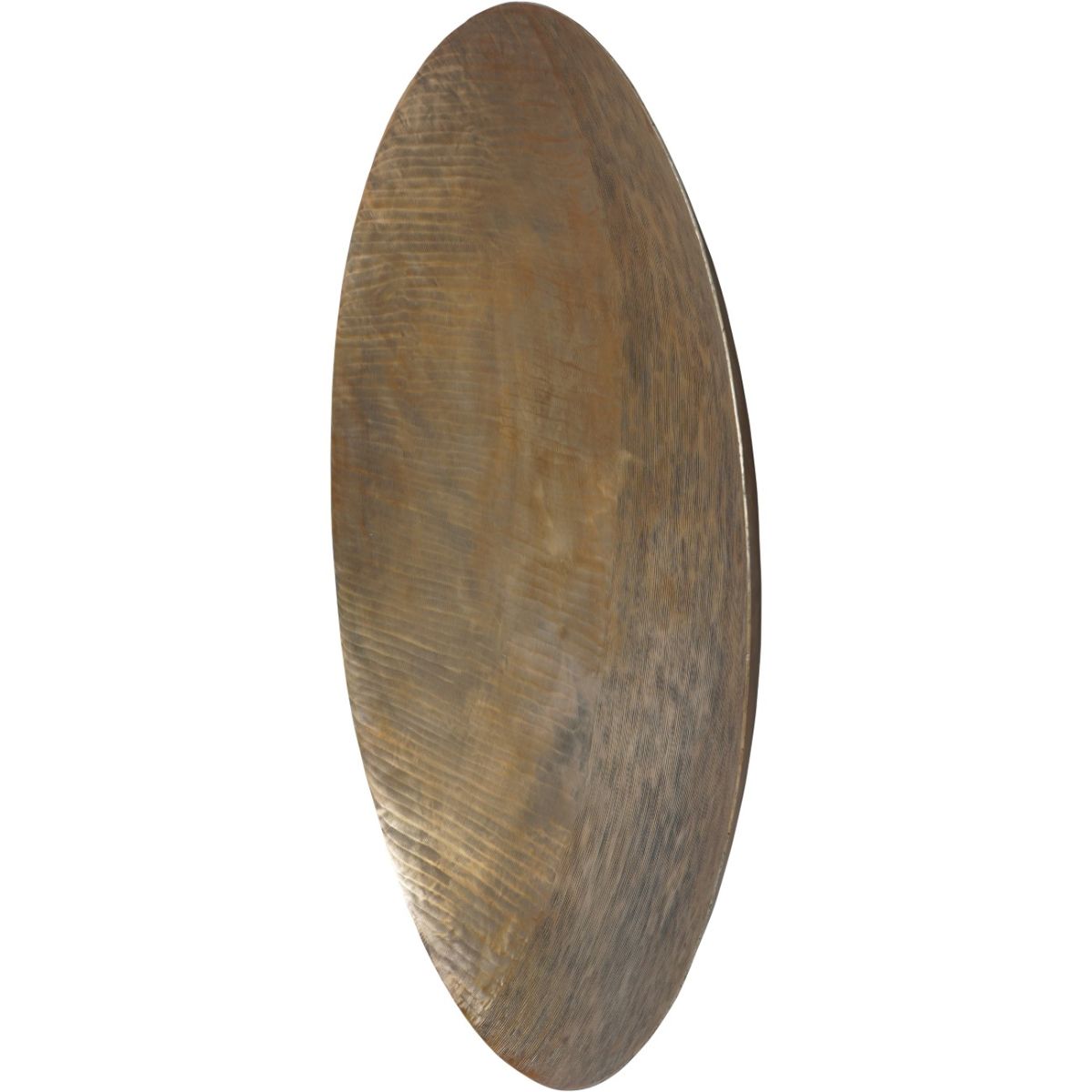 Libra Interiors Southwold Round Wall Deco Antique Brass