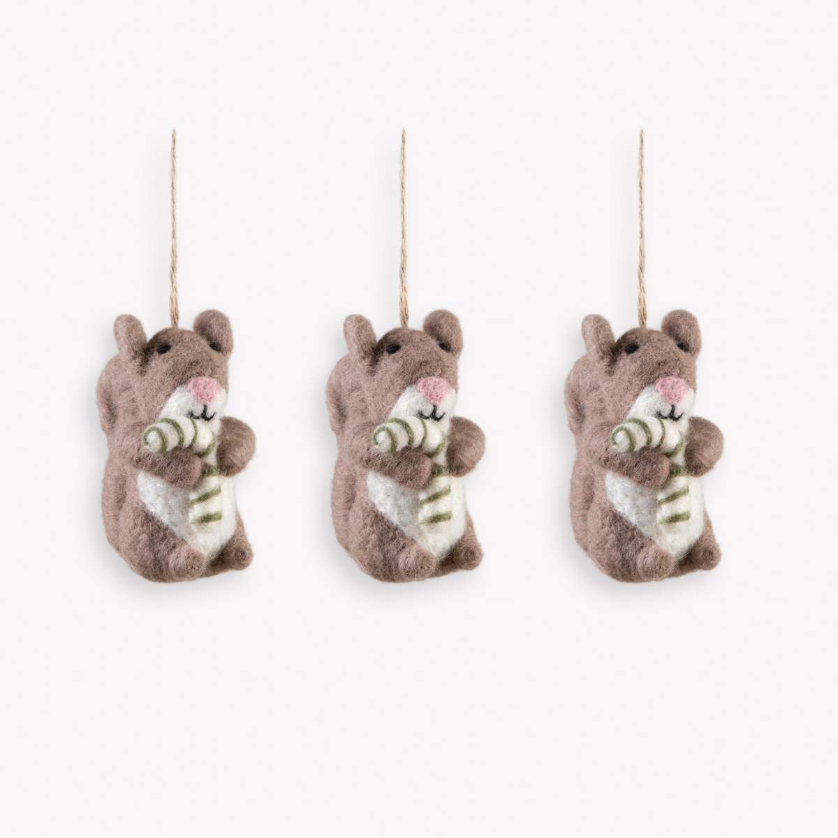 Garden Trading Southwold Squirrel Set of 3 Brown - Pack of 5