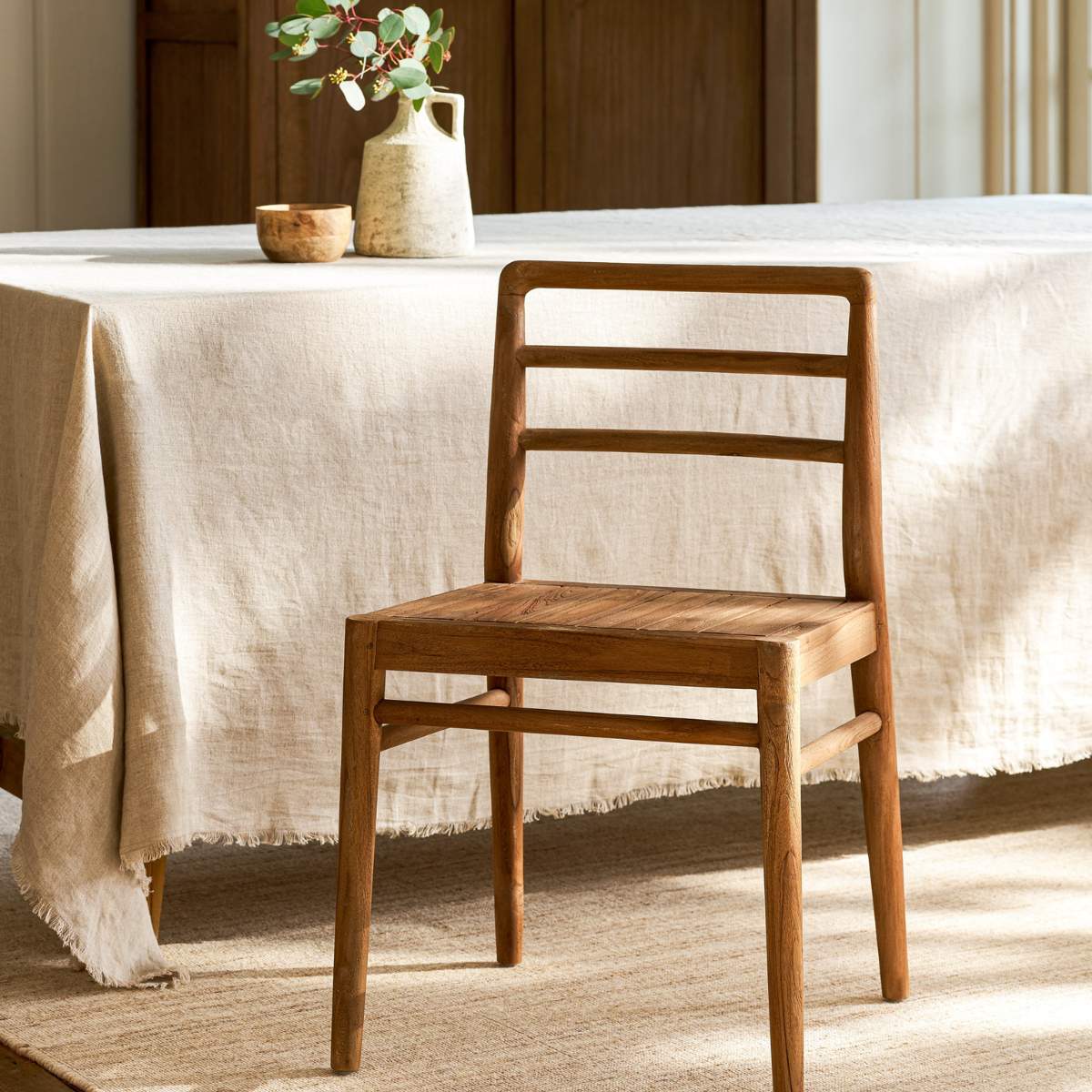 Garden Trading St Mawes Dining Chair Set of 2 Natural