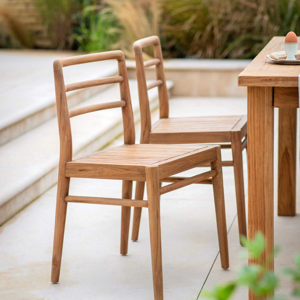 Garden Trading St Mawes Dining Chair Set of 2 Natural