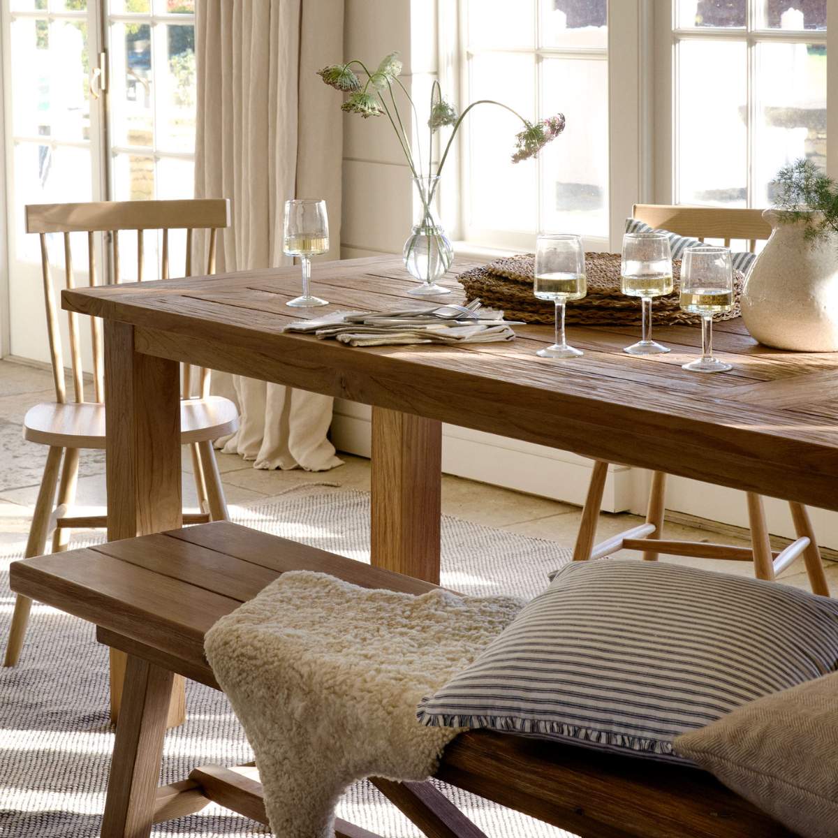 Garden Trading St Mawes Refectory Table 10 Seater