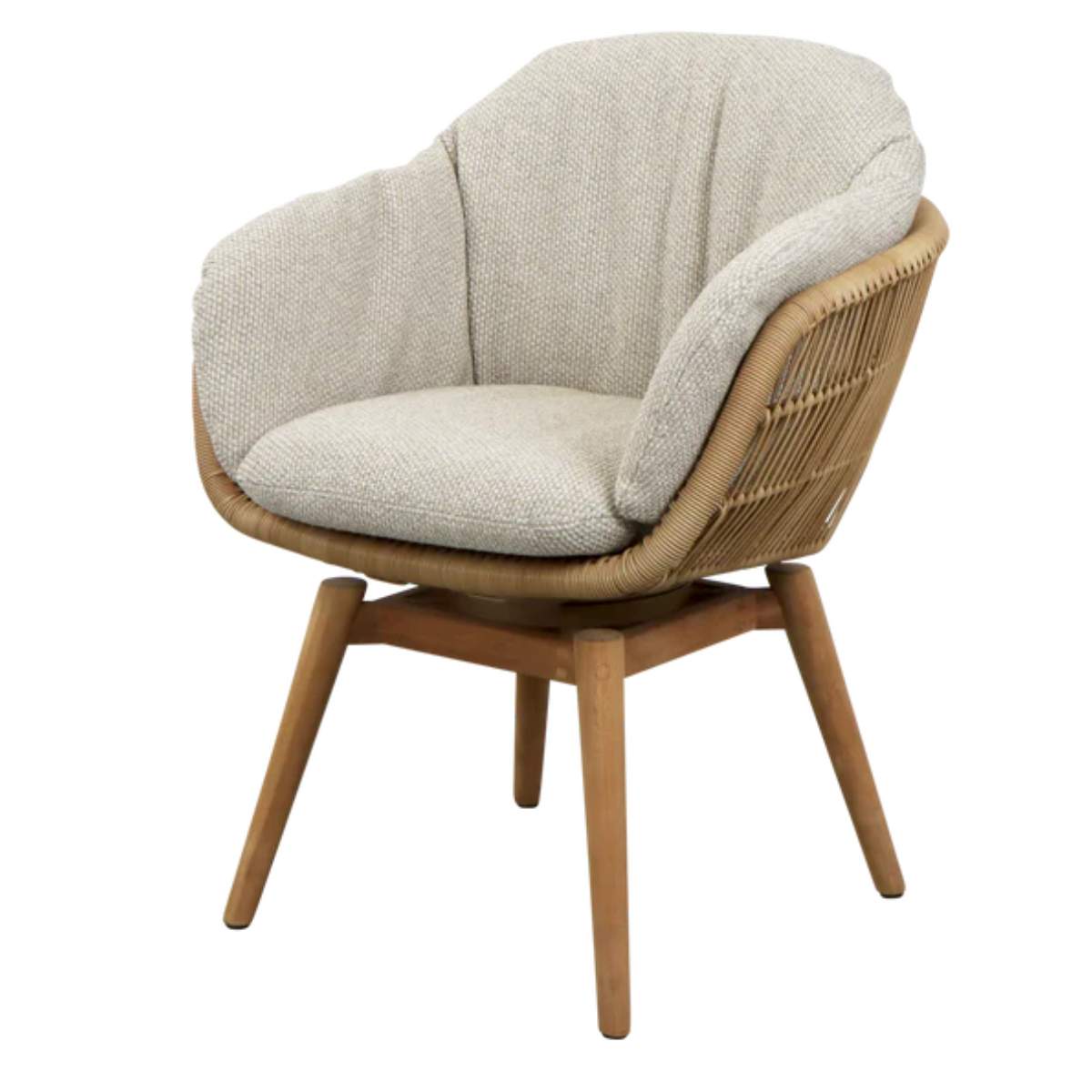 Cane-line Stay Chair W/Teak Swivel