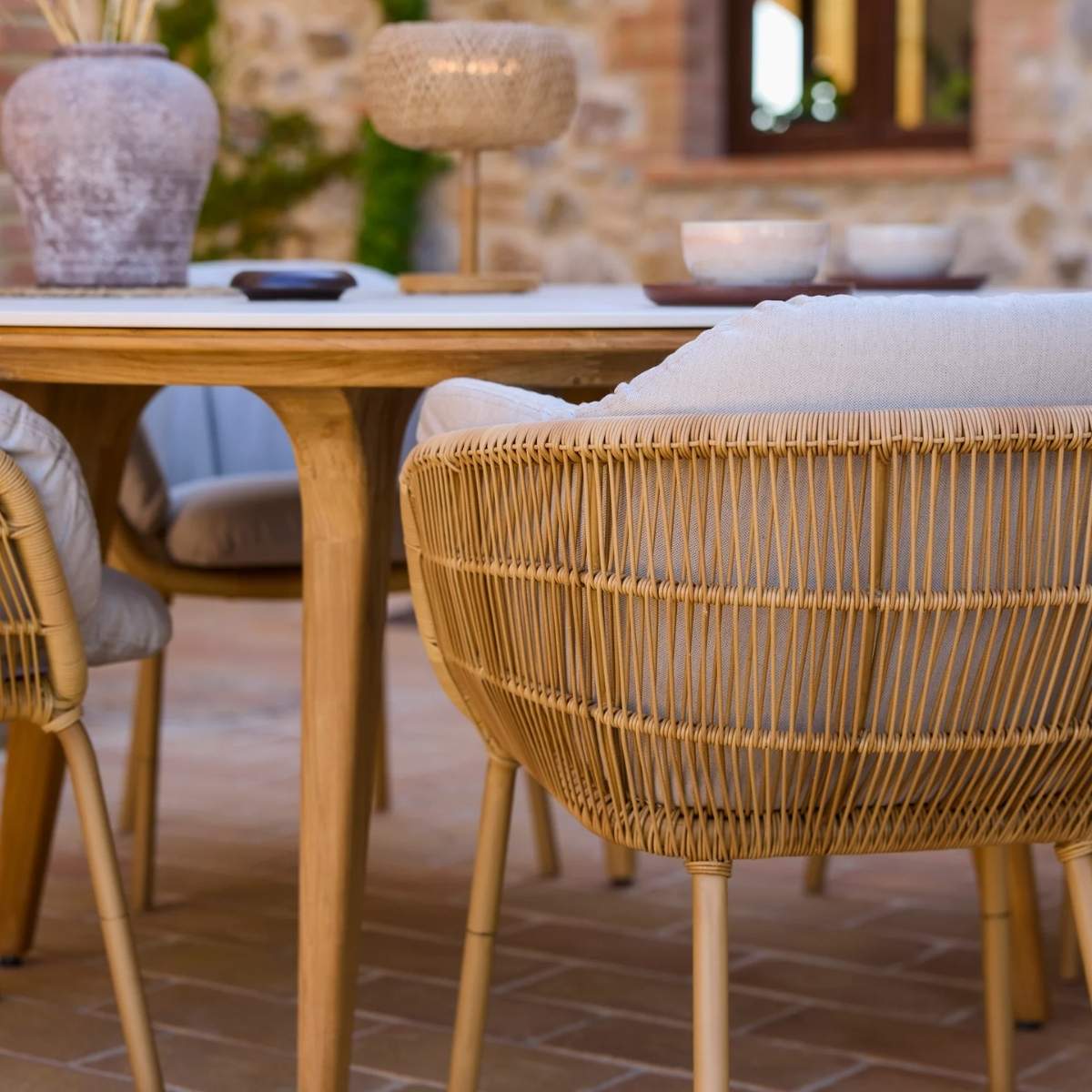 Cane-line Stay Chair, Stackable