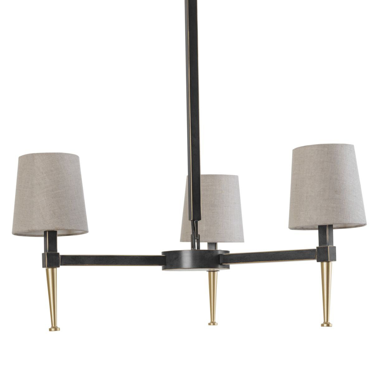 Libra Interiors Stella 3 Light Pendant with Shades