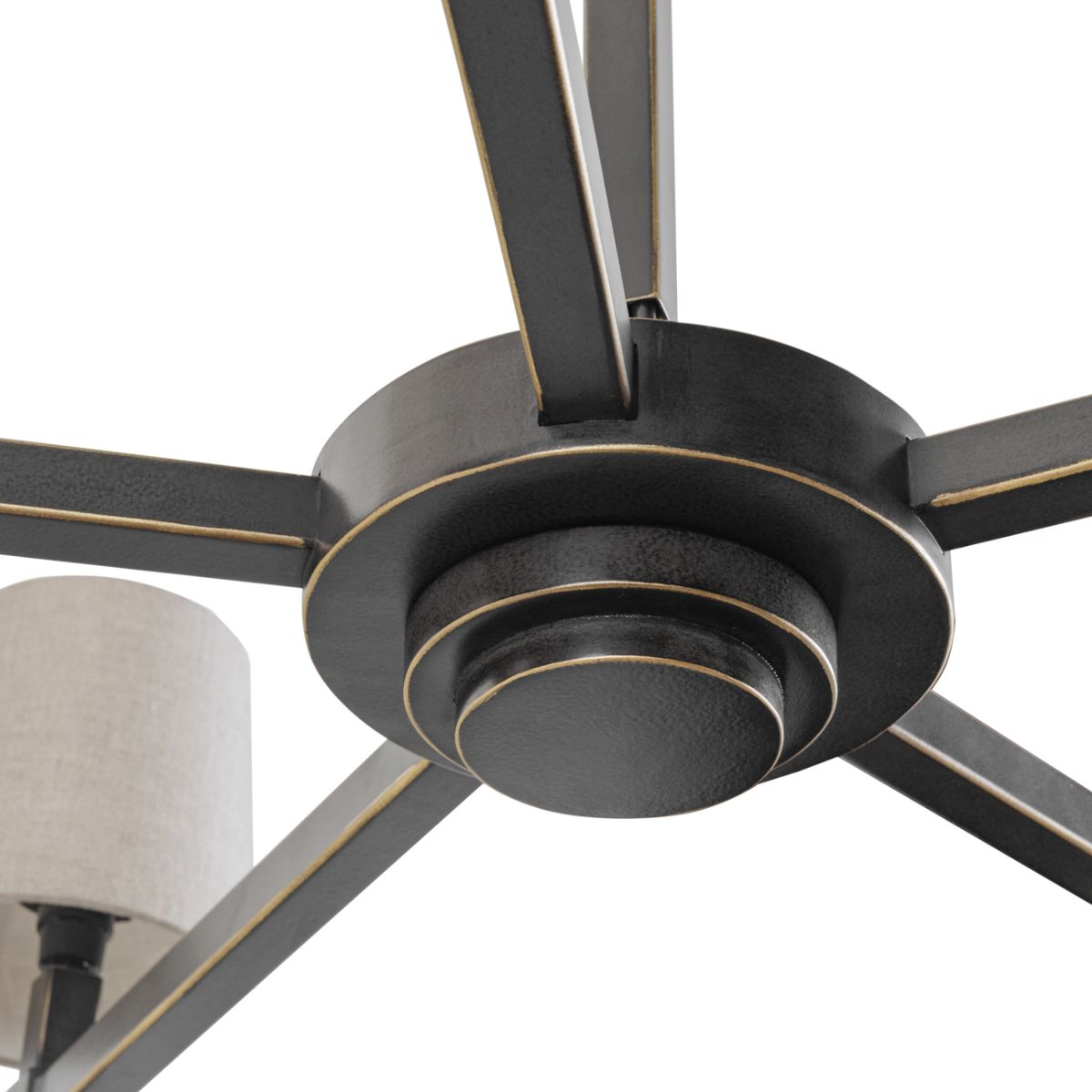 Libra Interiors Stella 5 Light Pendant with Shades