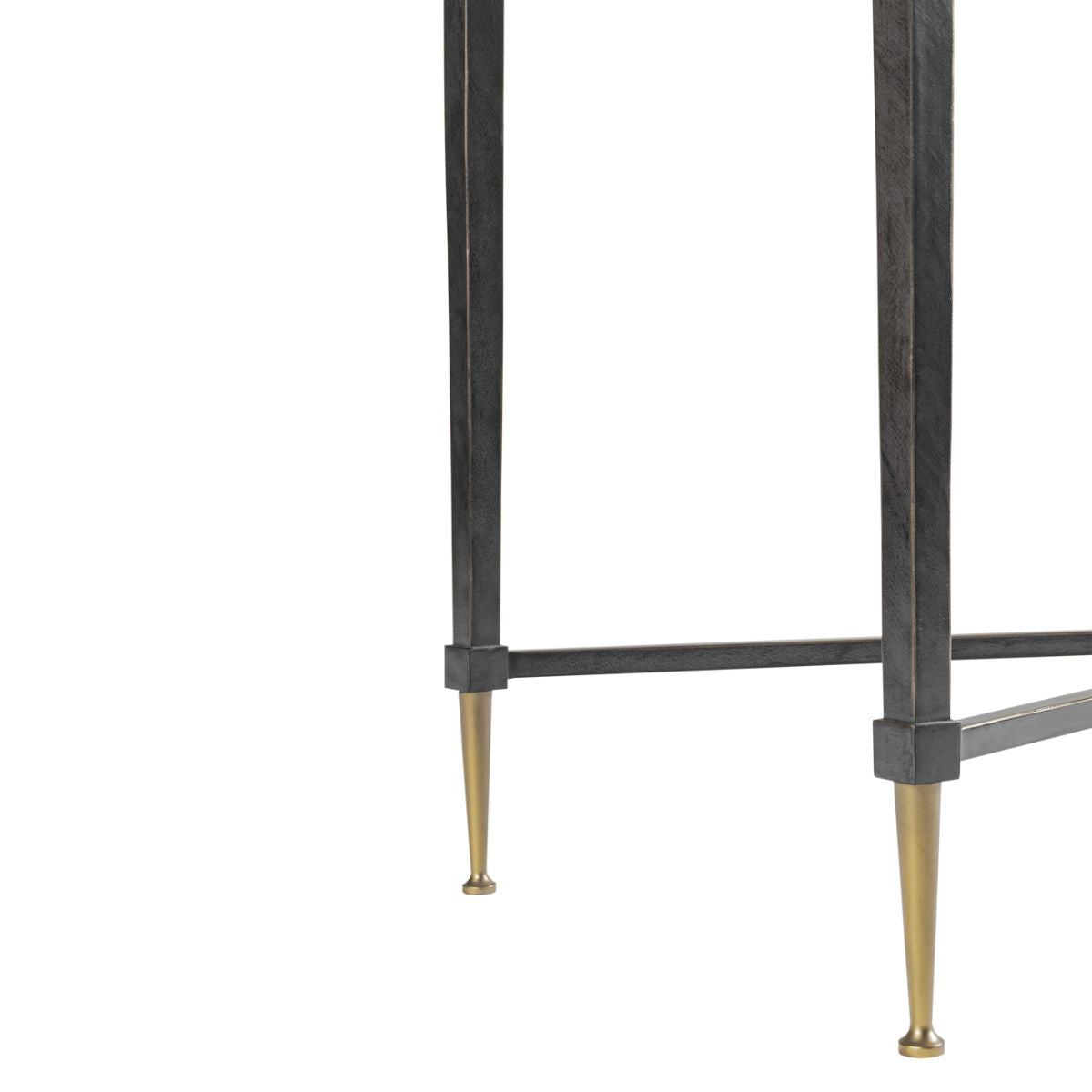 Libra Interiors Stella Square Glass Console Side Table