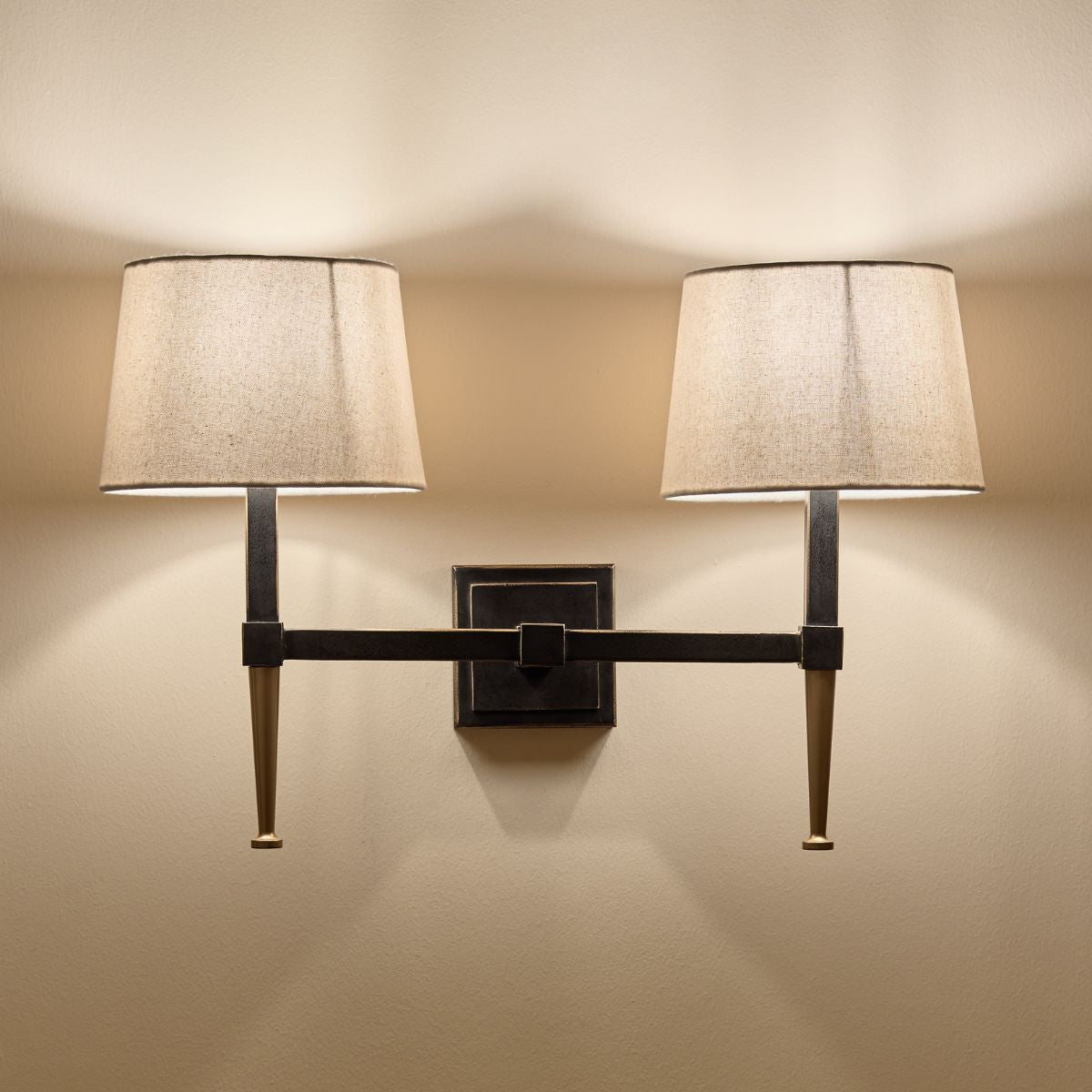Libra Interiors Stella Wall Light with Shades
