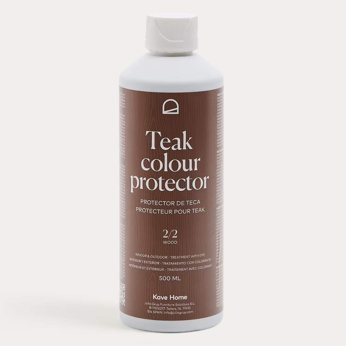 Kave Home Sterina teak protector with toasted finish 500ml