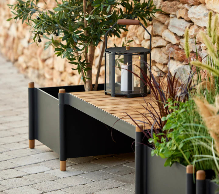 Cane-line Sticks Planter Bench