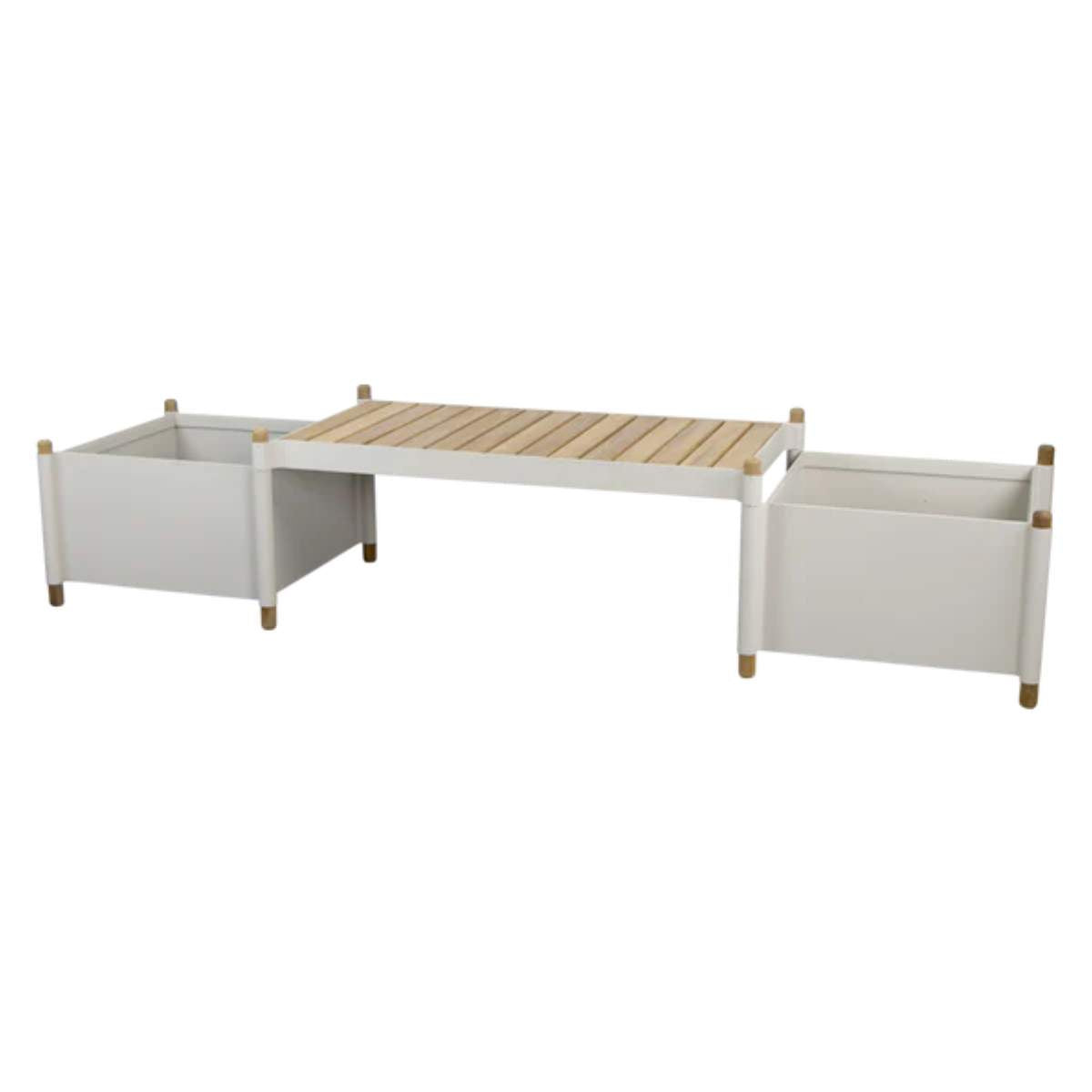 Cane-line Sticks Bench Incl. 2 Planters
