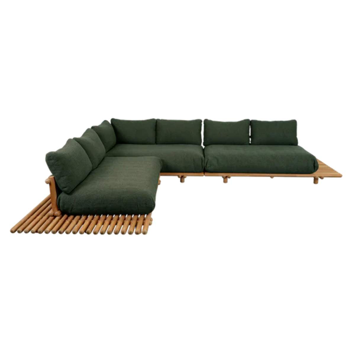 Cane-line Sticks Platform, Corner Sofa Large