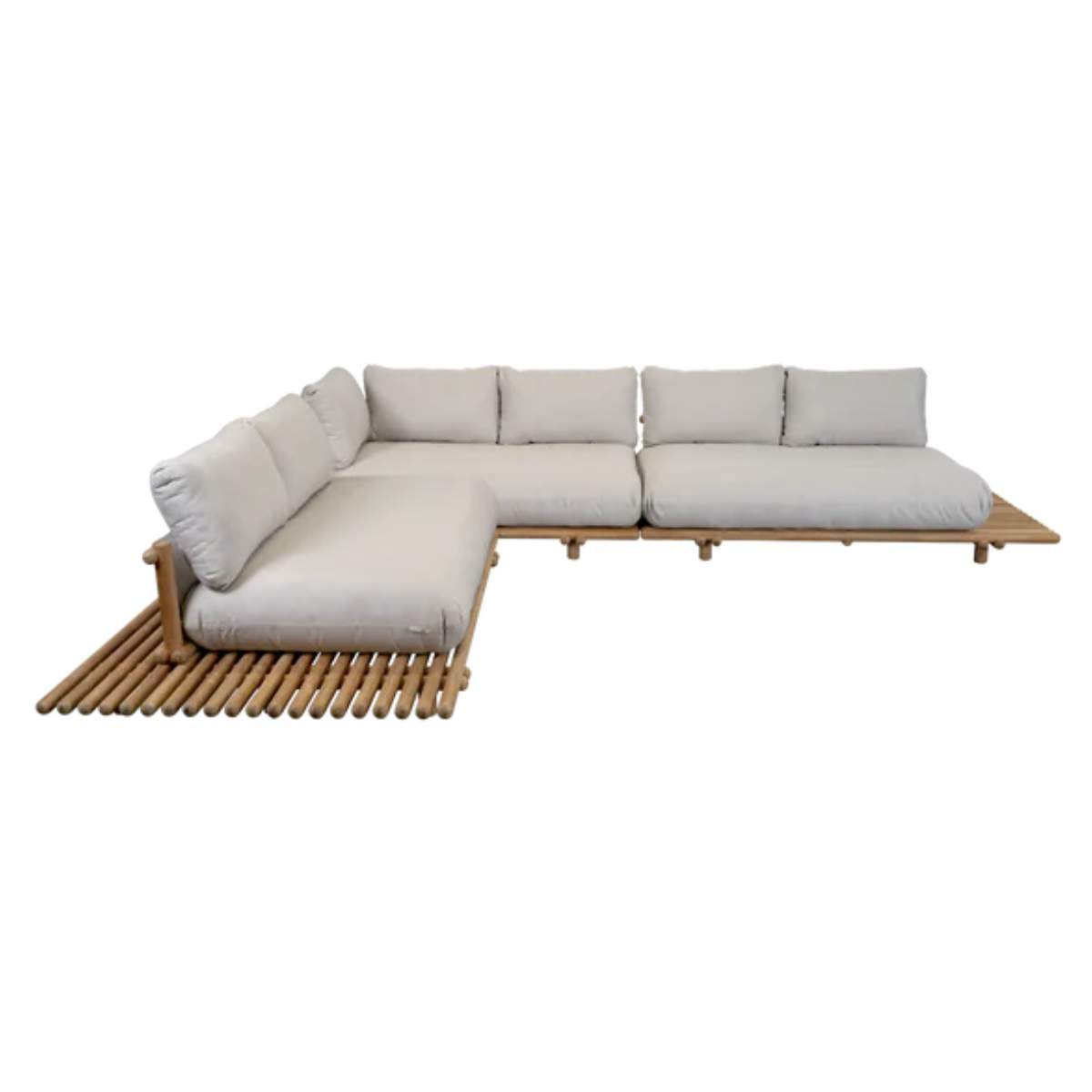 Cane-line Sticks Platform, Corner Sofa Large