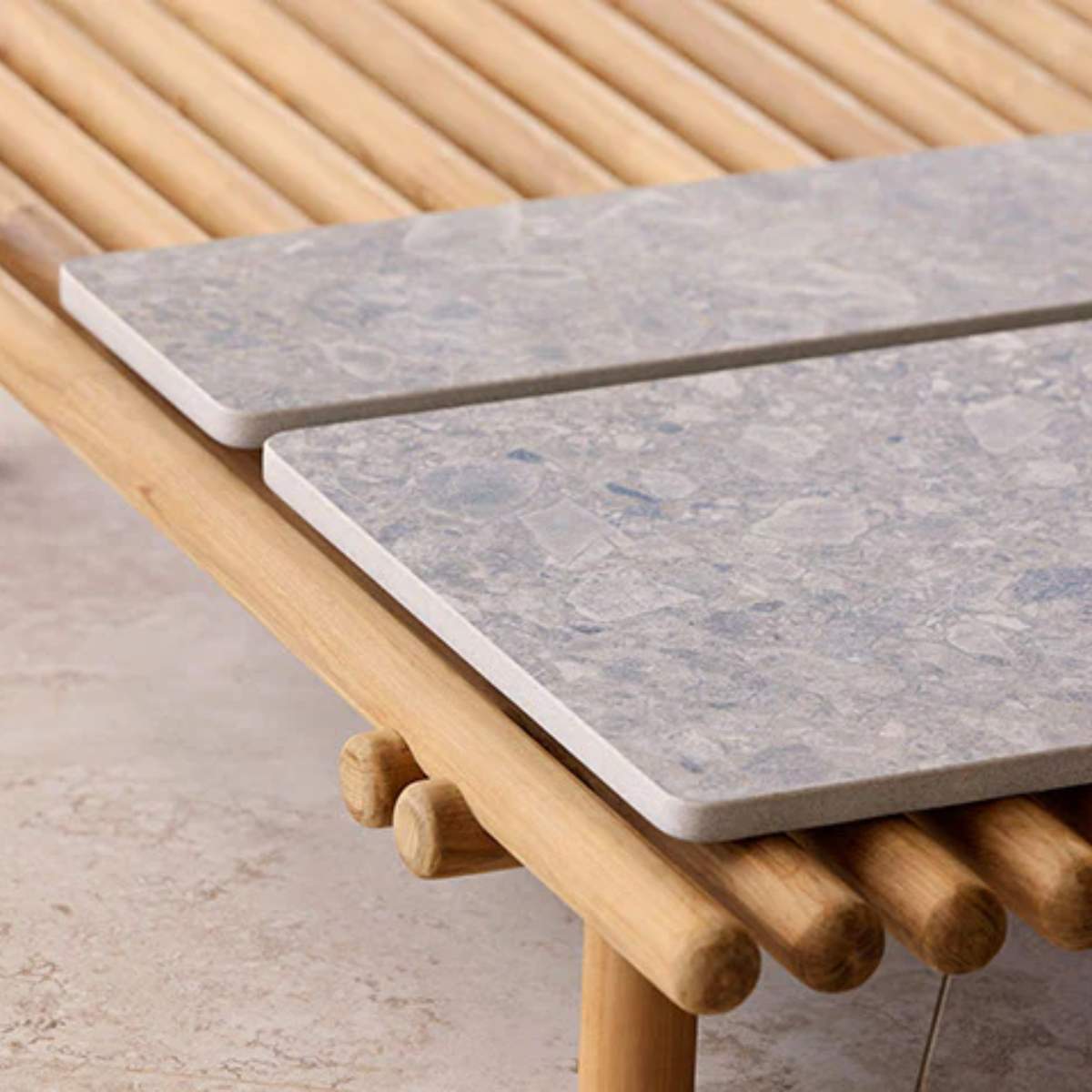 Cane-line Sticks Ceramic Table Top 83X47 cm