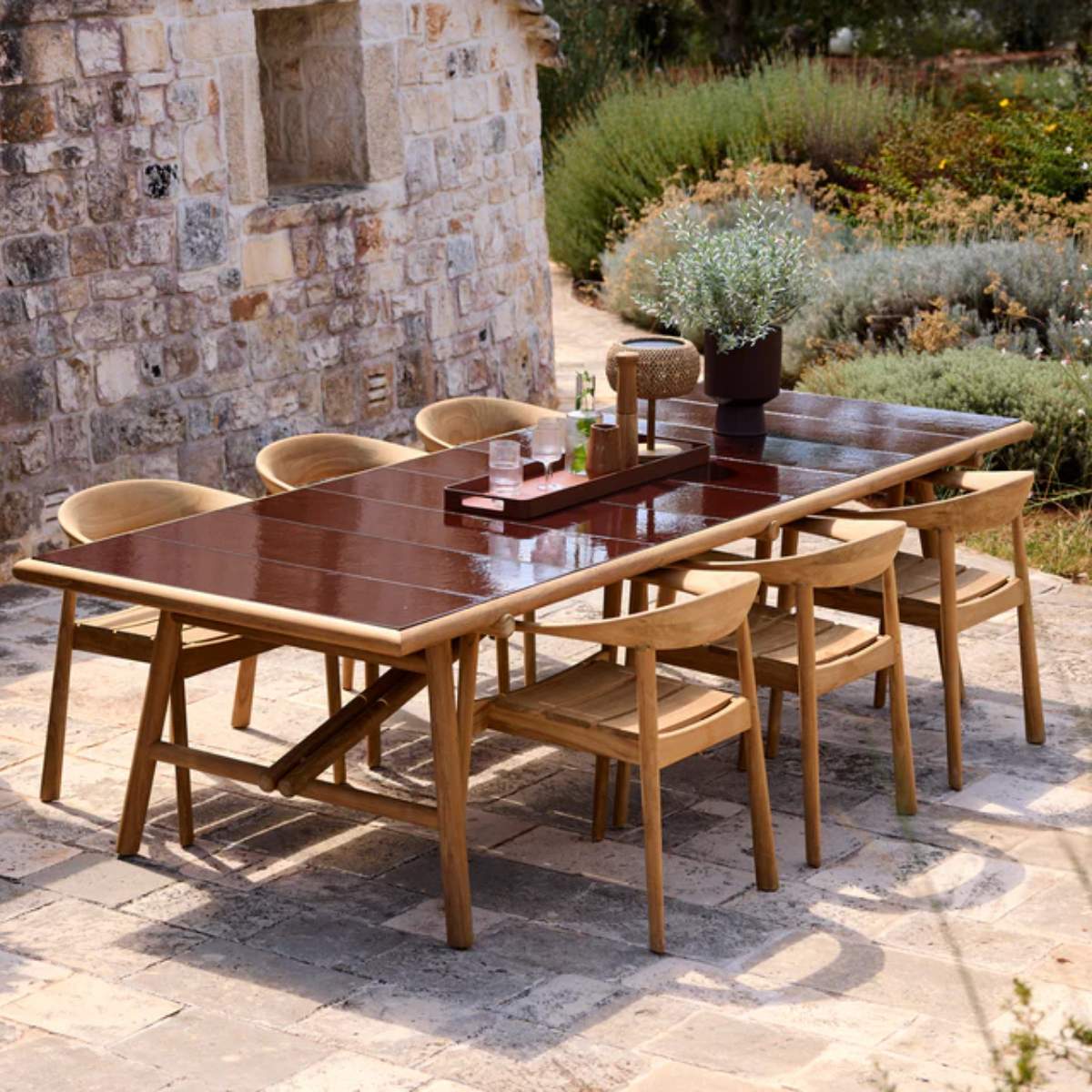 Cane-line Sticks Dining Table, 280x100 cm