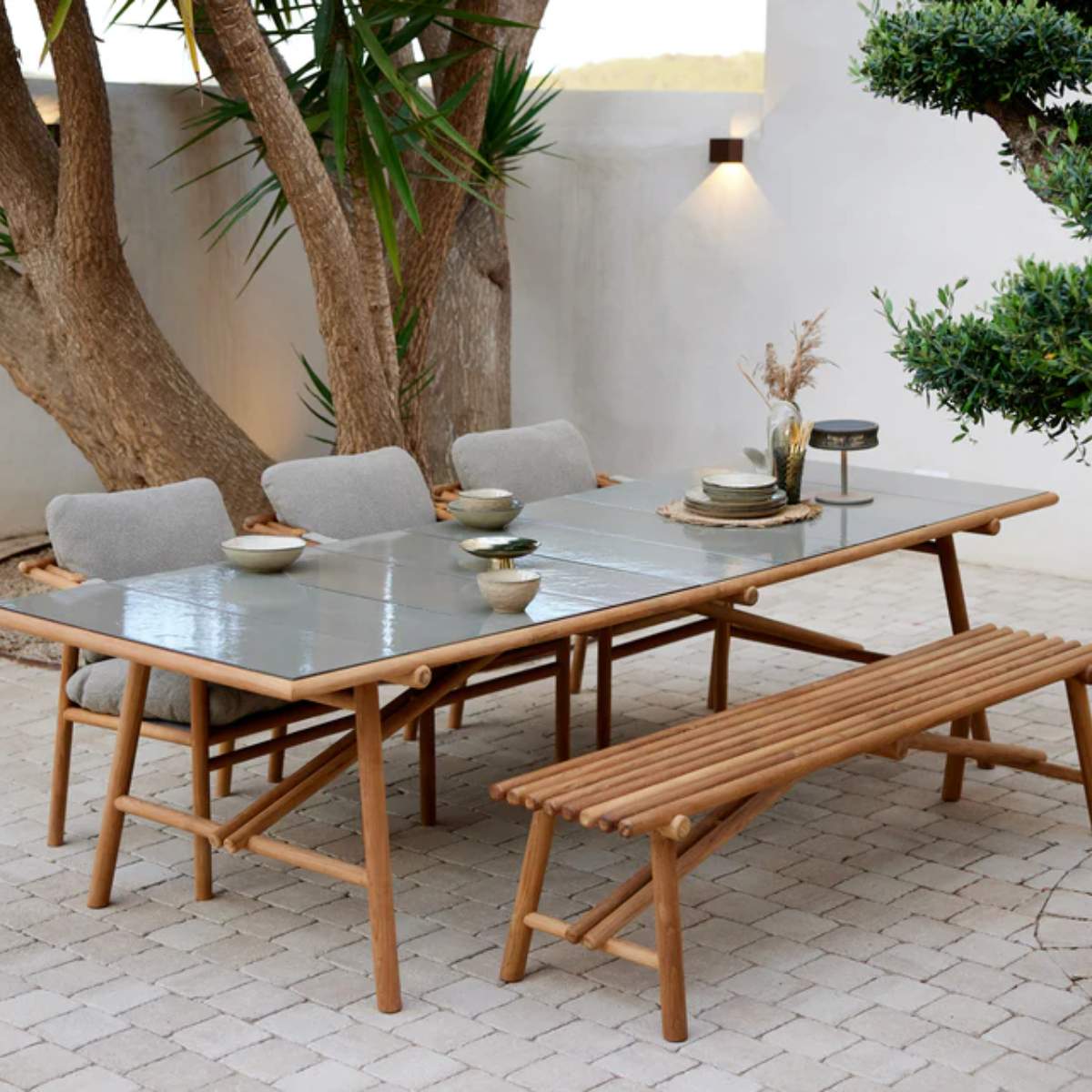 Cane-line Sticks Dining Table, 280x100 cm